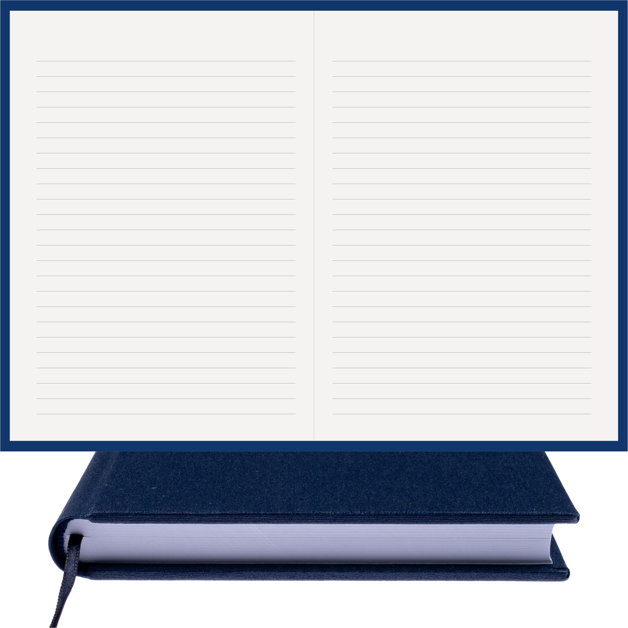 Çizgili Defter – Gerçek Cilt Bezi