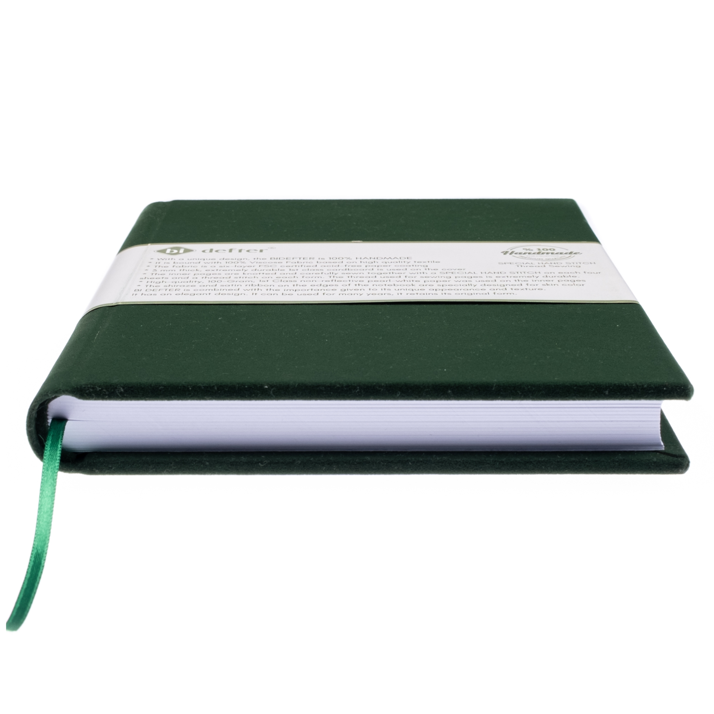 Çizgili Defter – Viskon Kumaş Ciltleme