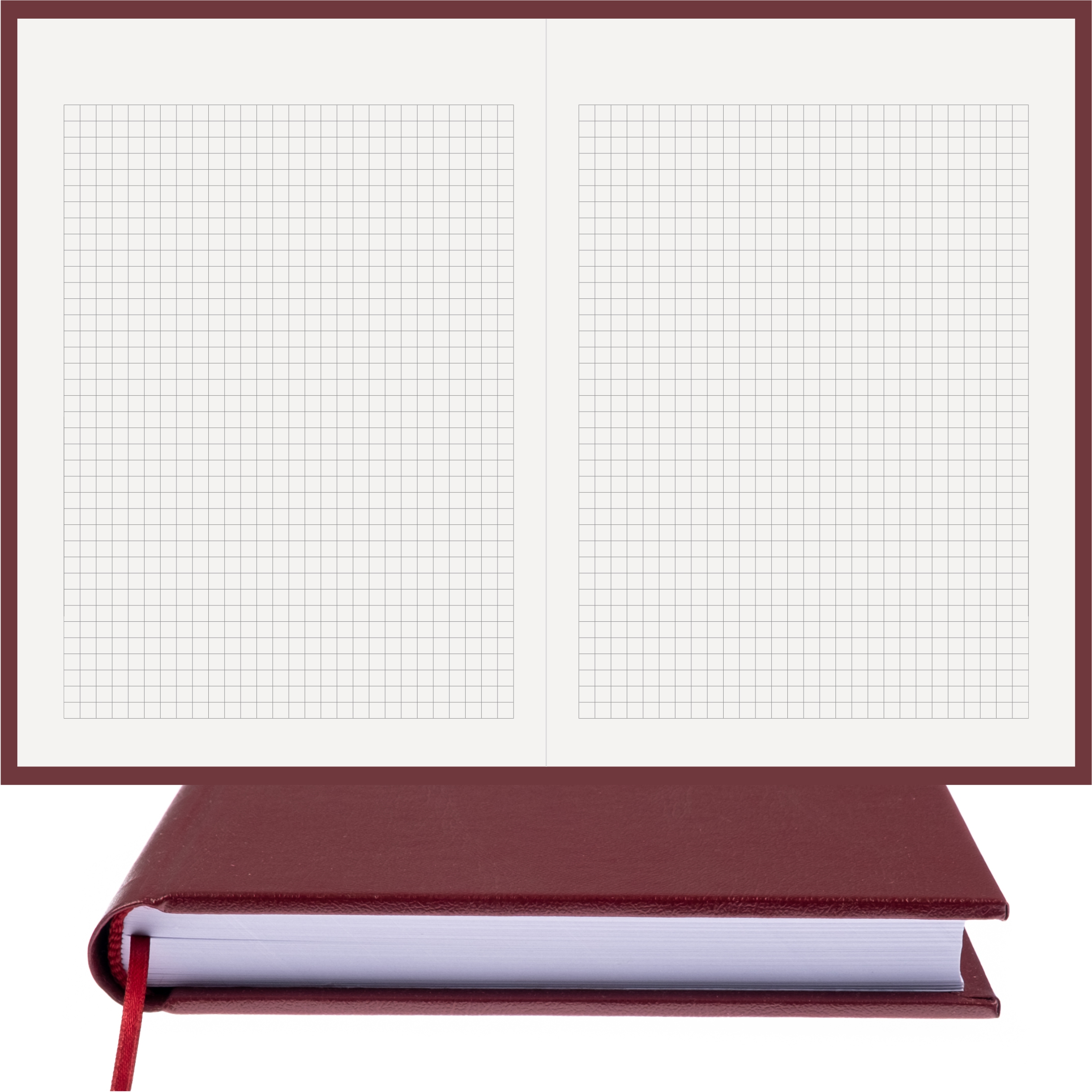 Kareli Defter – Termo Deri Ciltli