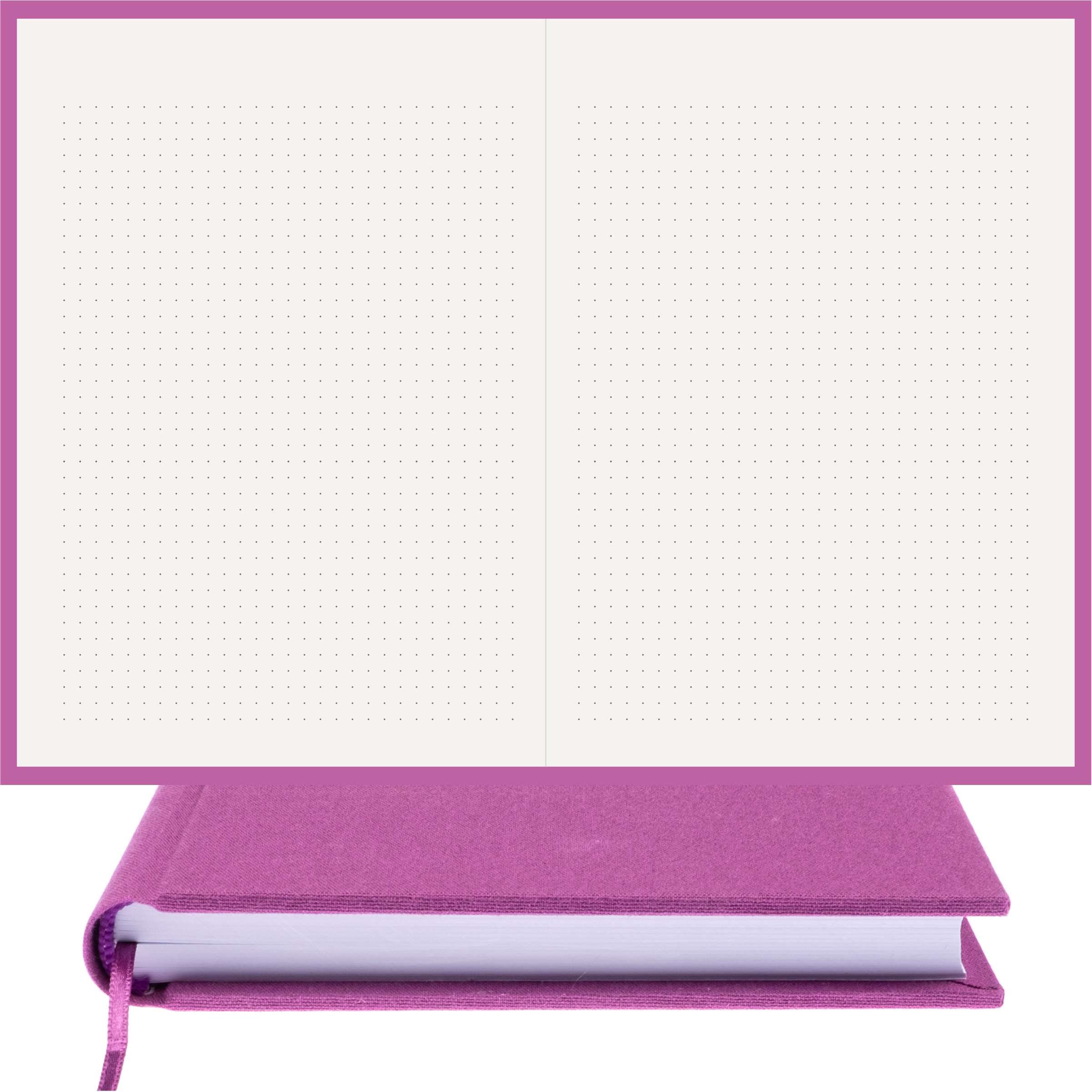 Noktalı Defter – Viskon Kumaş Ciltli