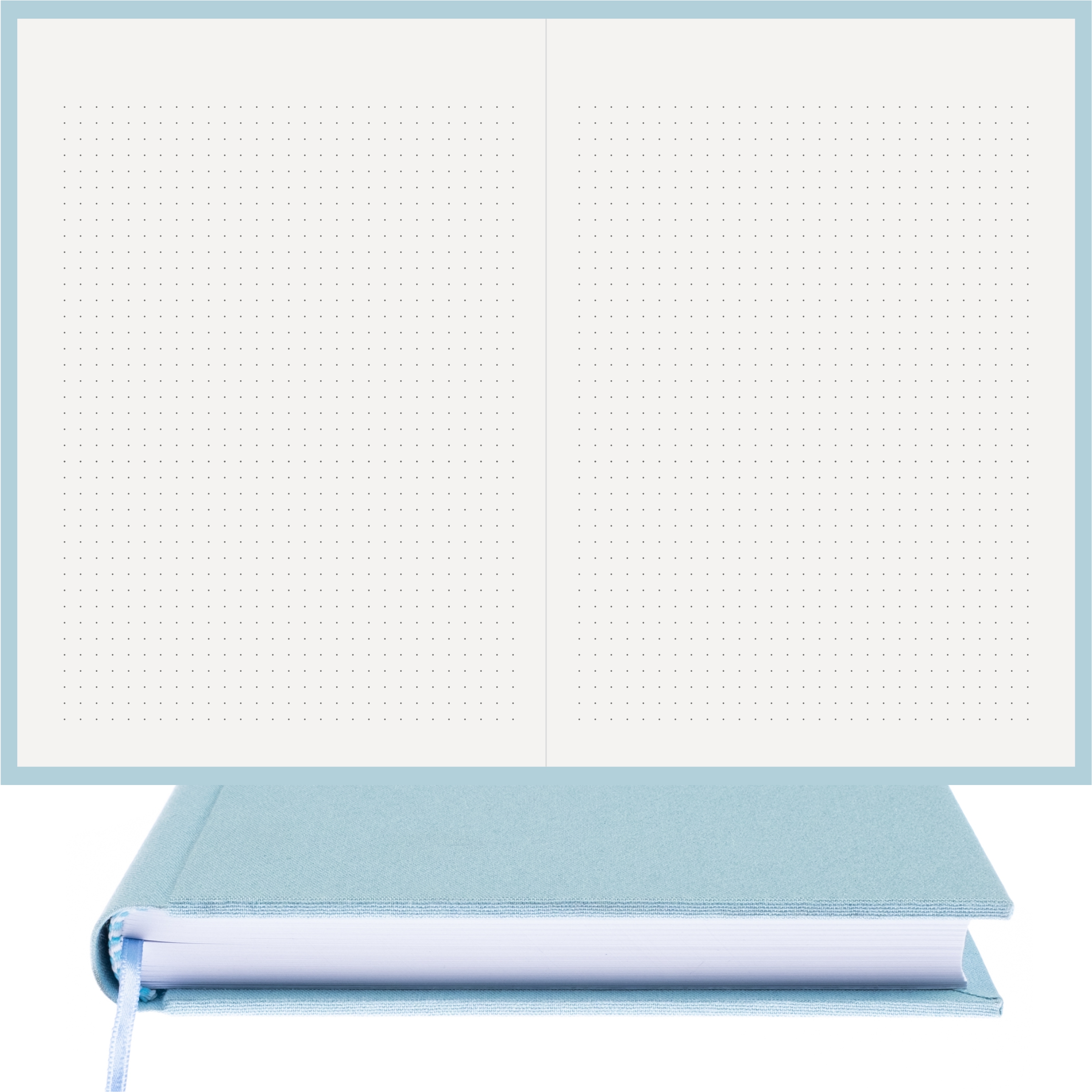 Noktalı Defter – Viskon Kumaş Ciltli