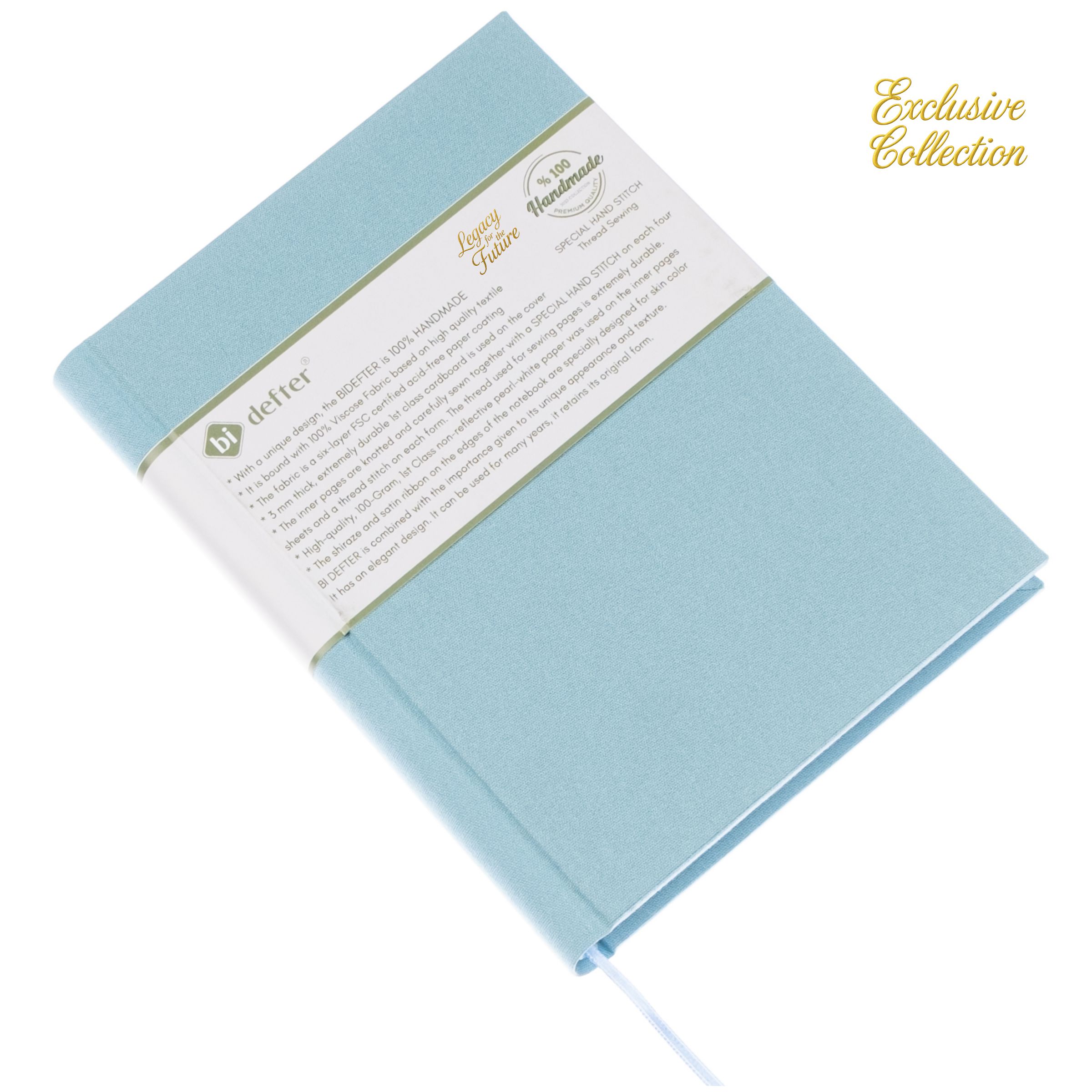 Çizgili Defter – Viskon Kumaş Ciltleme