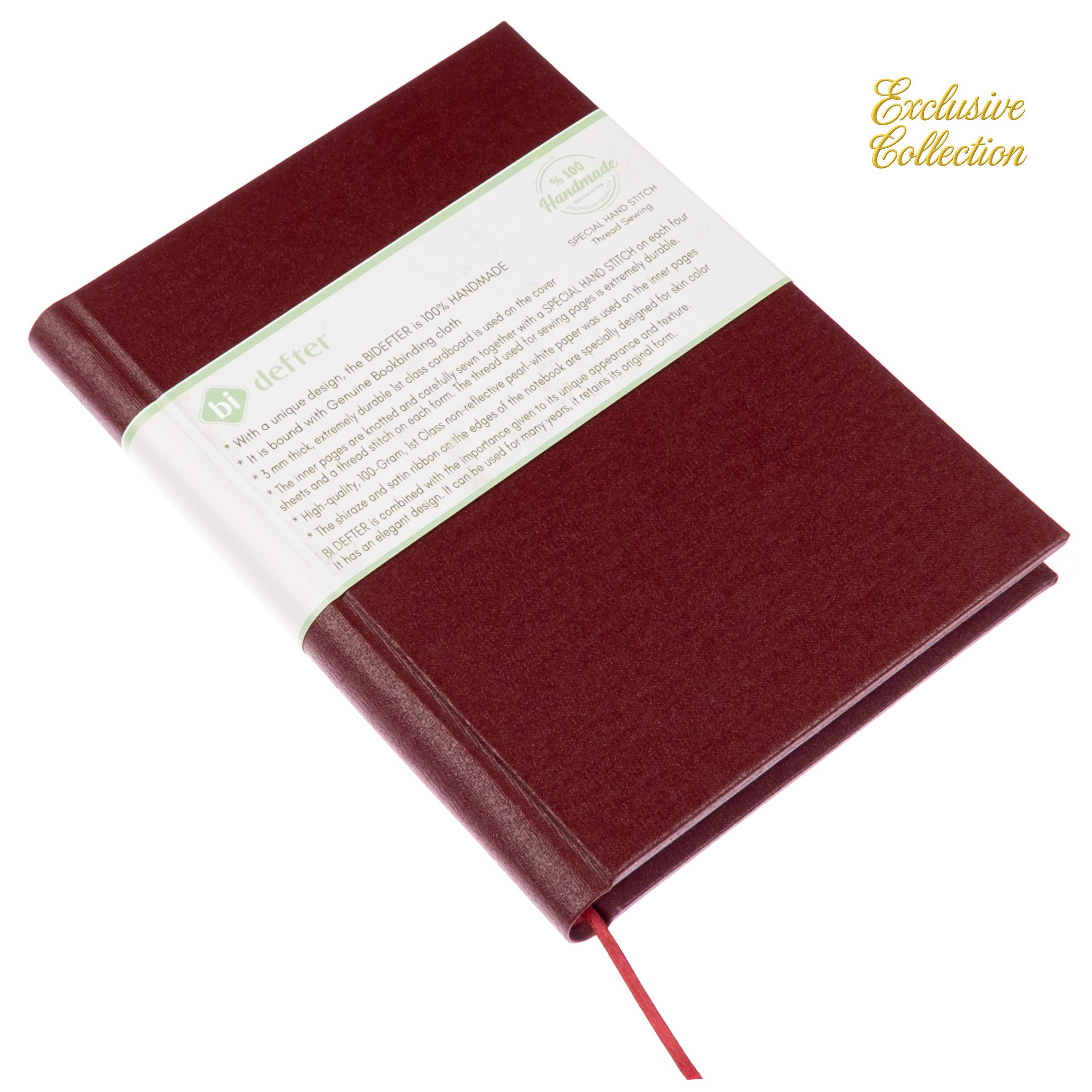 Çizgisiz Defter – (A/4) Gerçek Cilt Bezi