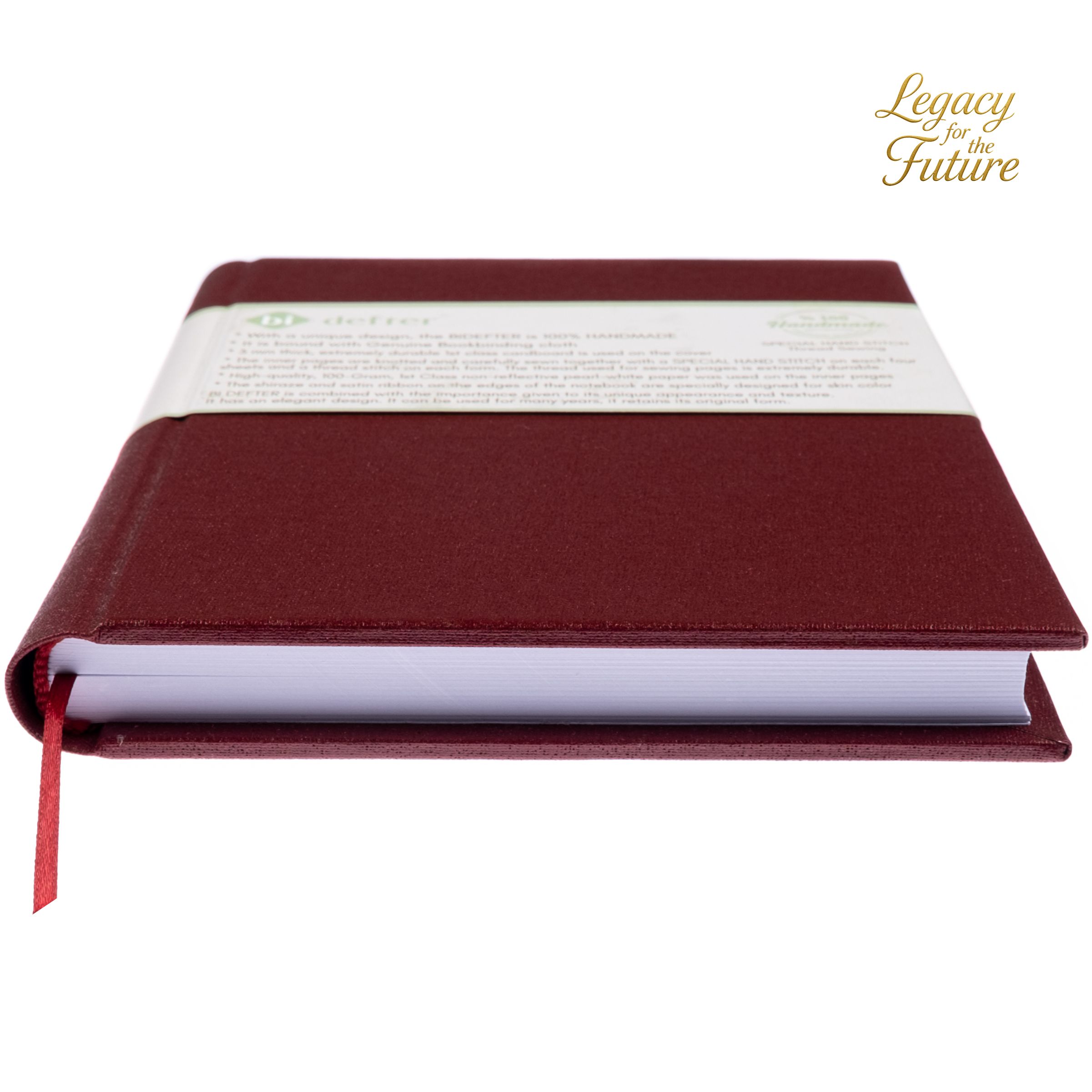 Çizgisiz Defter – (A/4) Gerçek Cilt Bezi