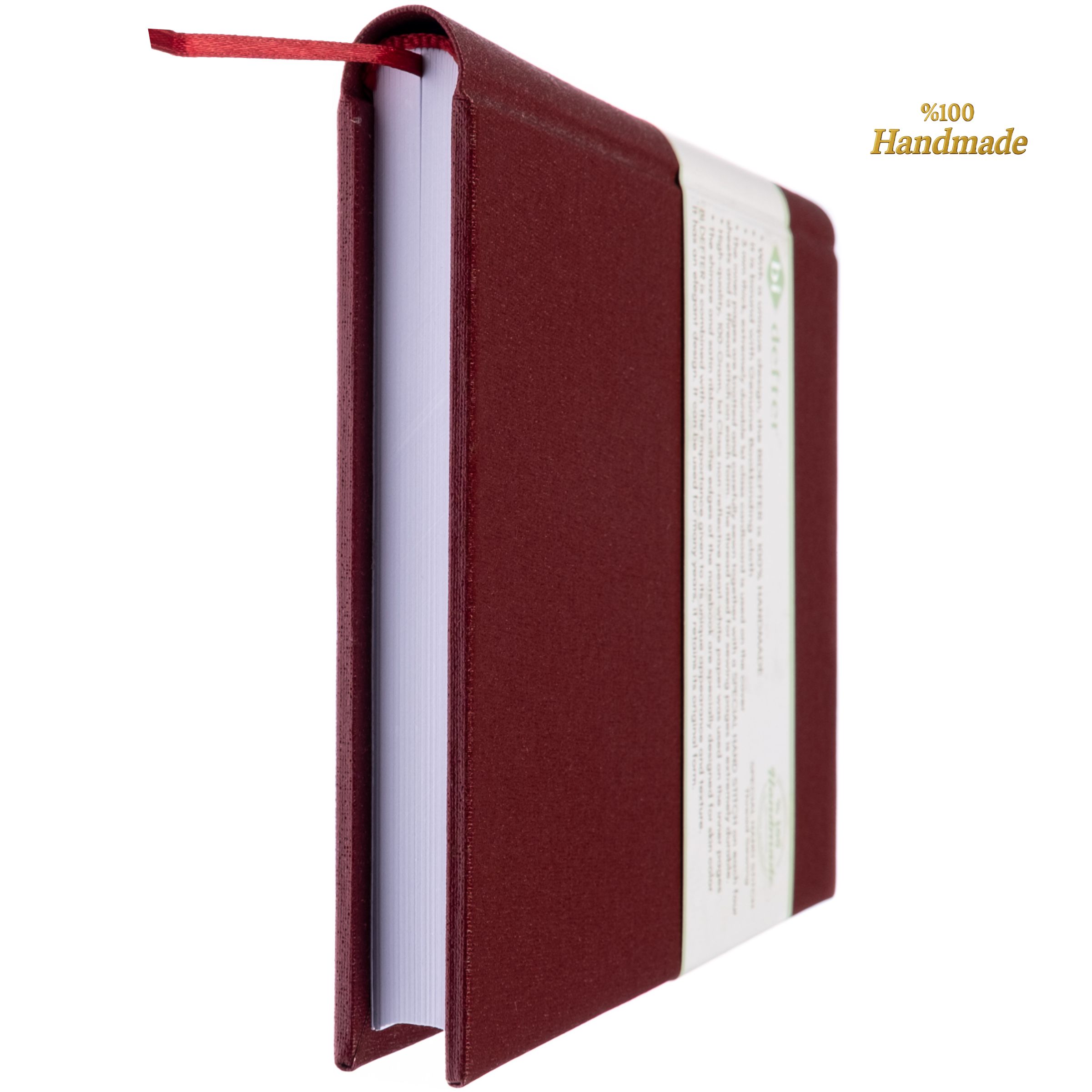 Çizgisiz Defter – (A/4) Gerçek Cilt Bezi