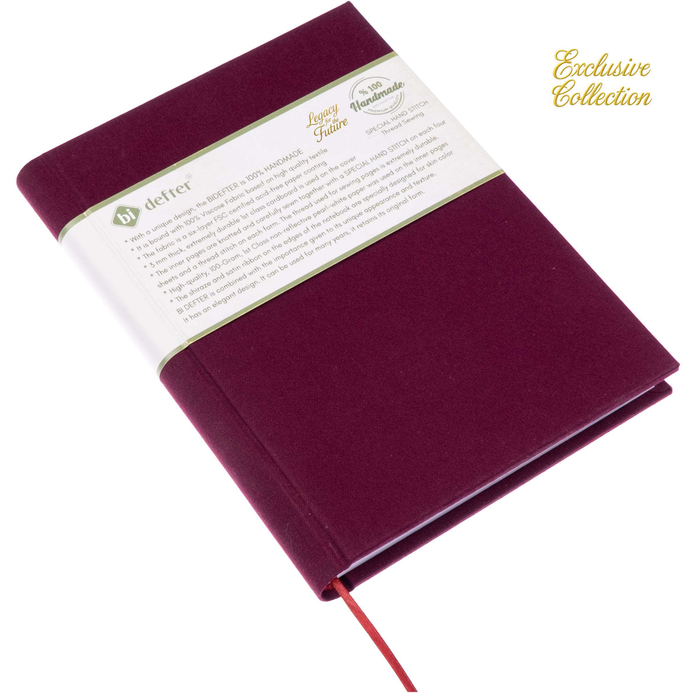 Çizgisiz Defter – (A/4) Viskon Kumaş Ciltleme
