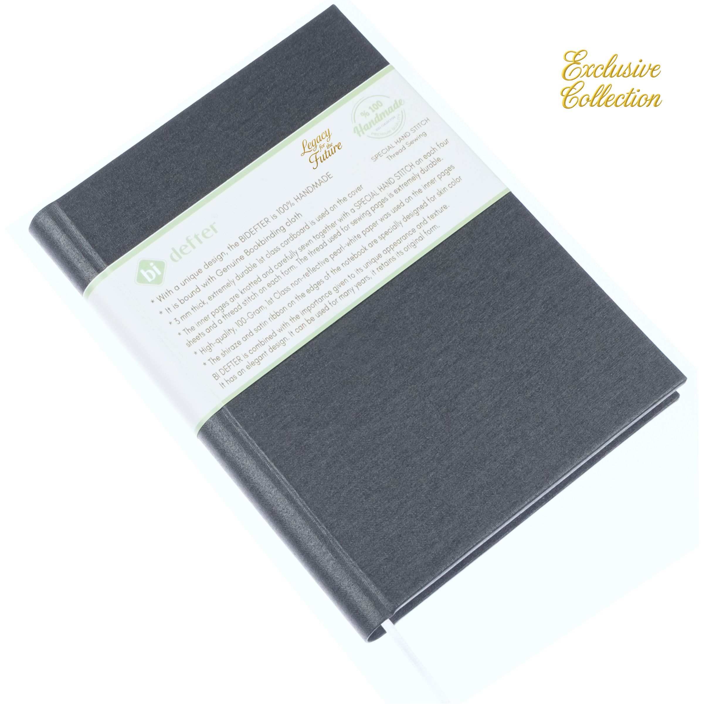 Çizgisiz Defter – (A/4) Gerçek Cilt Bezi