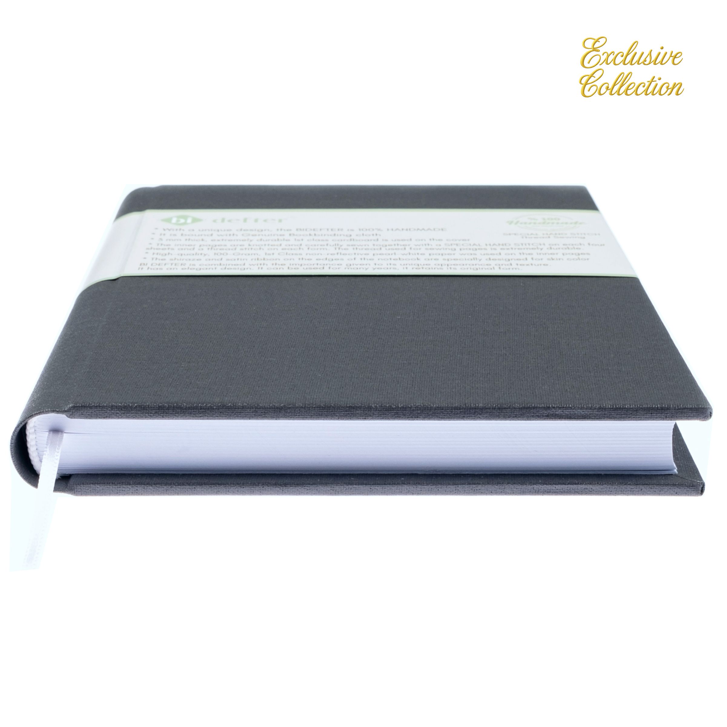 Çizgisiz Defter – (A/4) Gerçek Cilt Bezi
