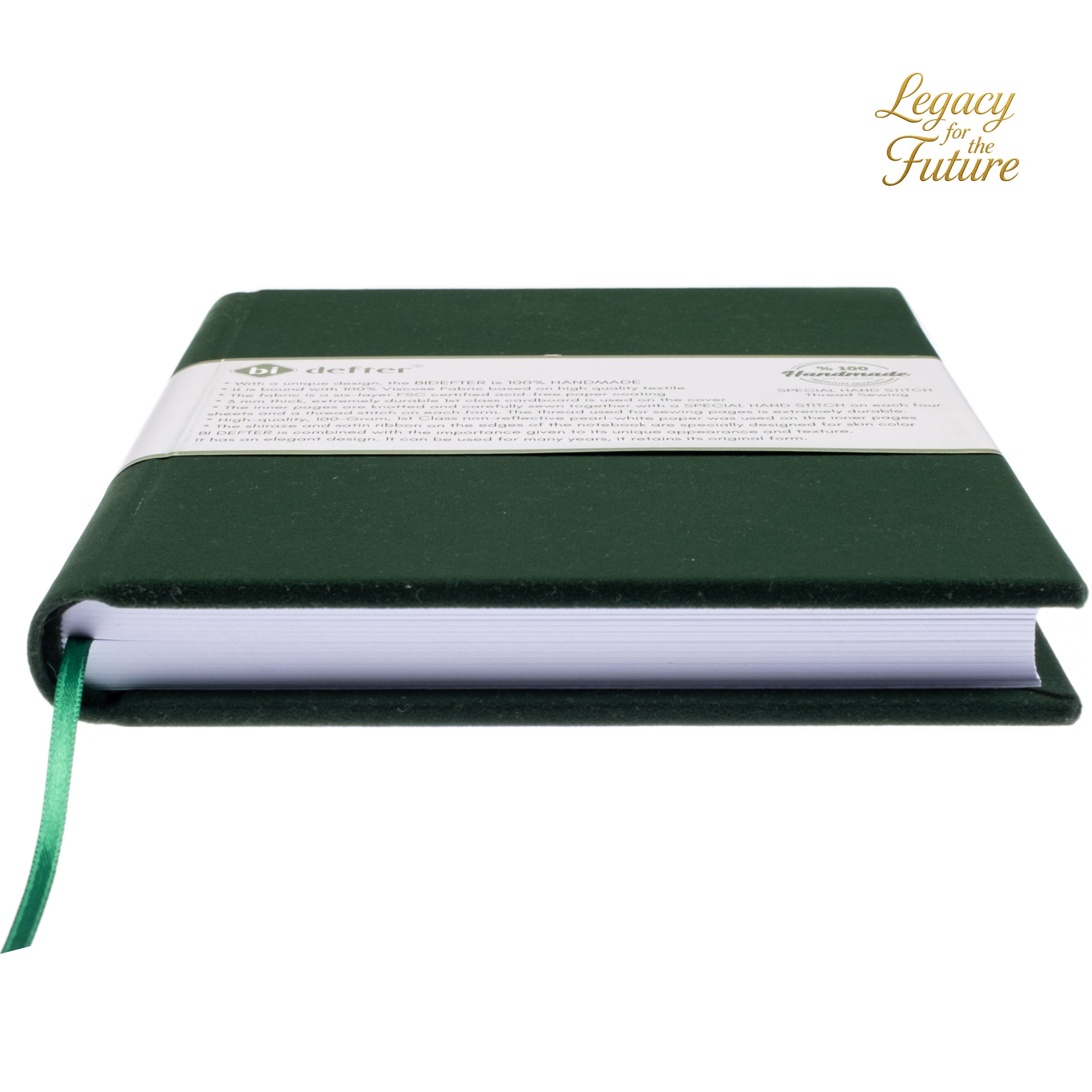 Çizgisiz Defter – (A/4) Viskon Kumaş Ciltleme