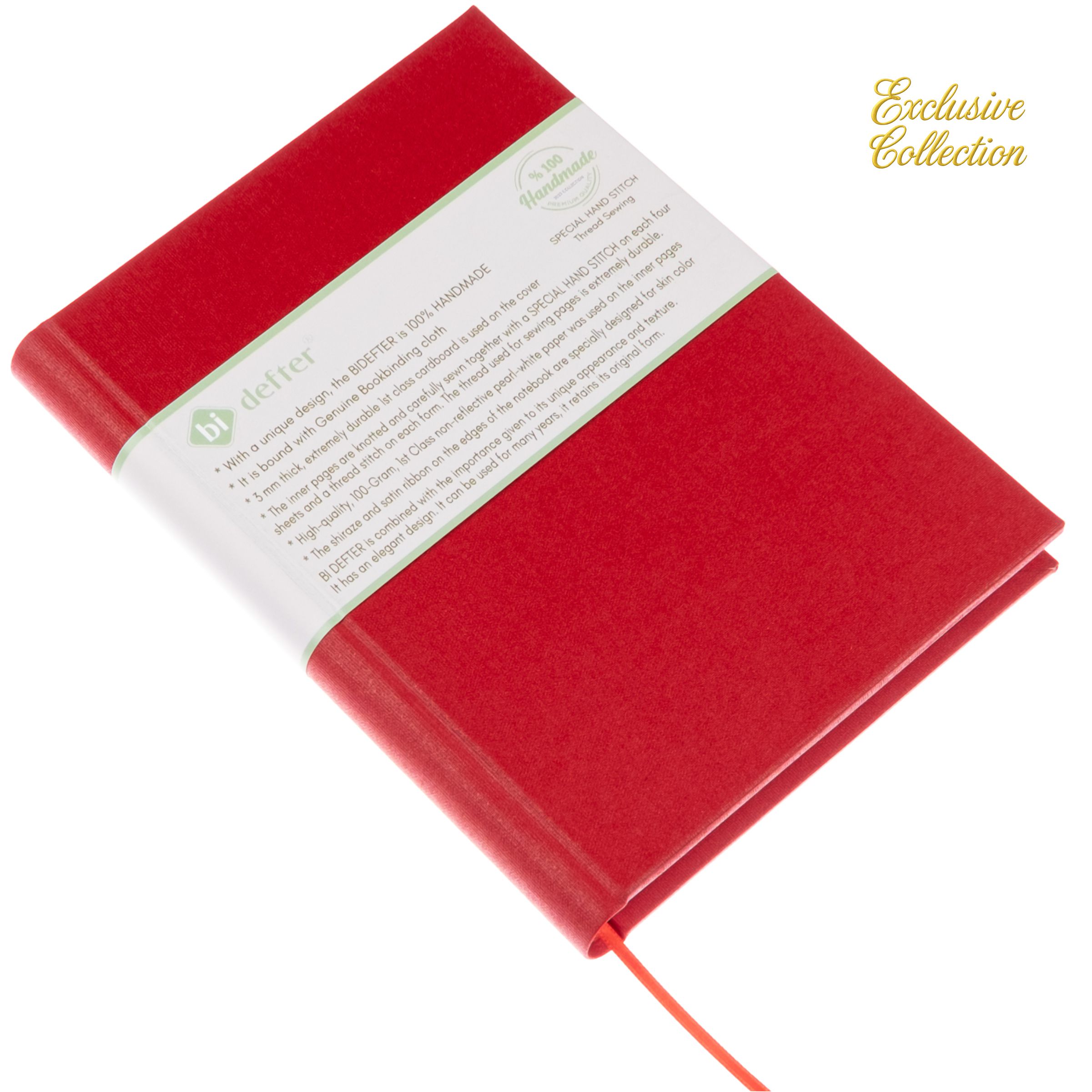 Çizgisiz Defter – (A/4) Gerçek Cilt Bezi