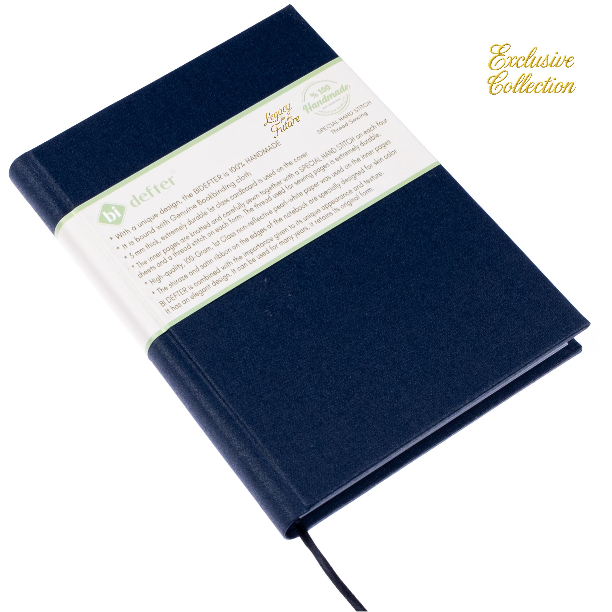 Çizgisiz Defter – (A/4) Gerçek Cilt Bezi