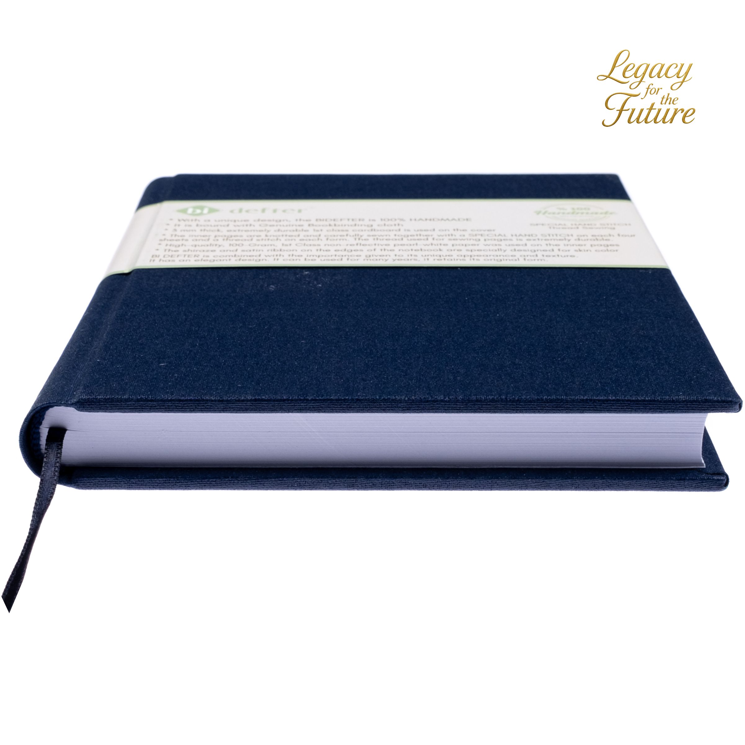 Çizgisiz Defter – (A/4) Gerçek Cilt Bezi