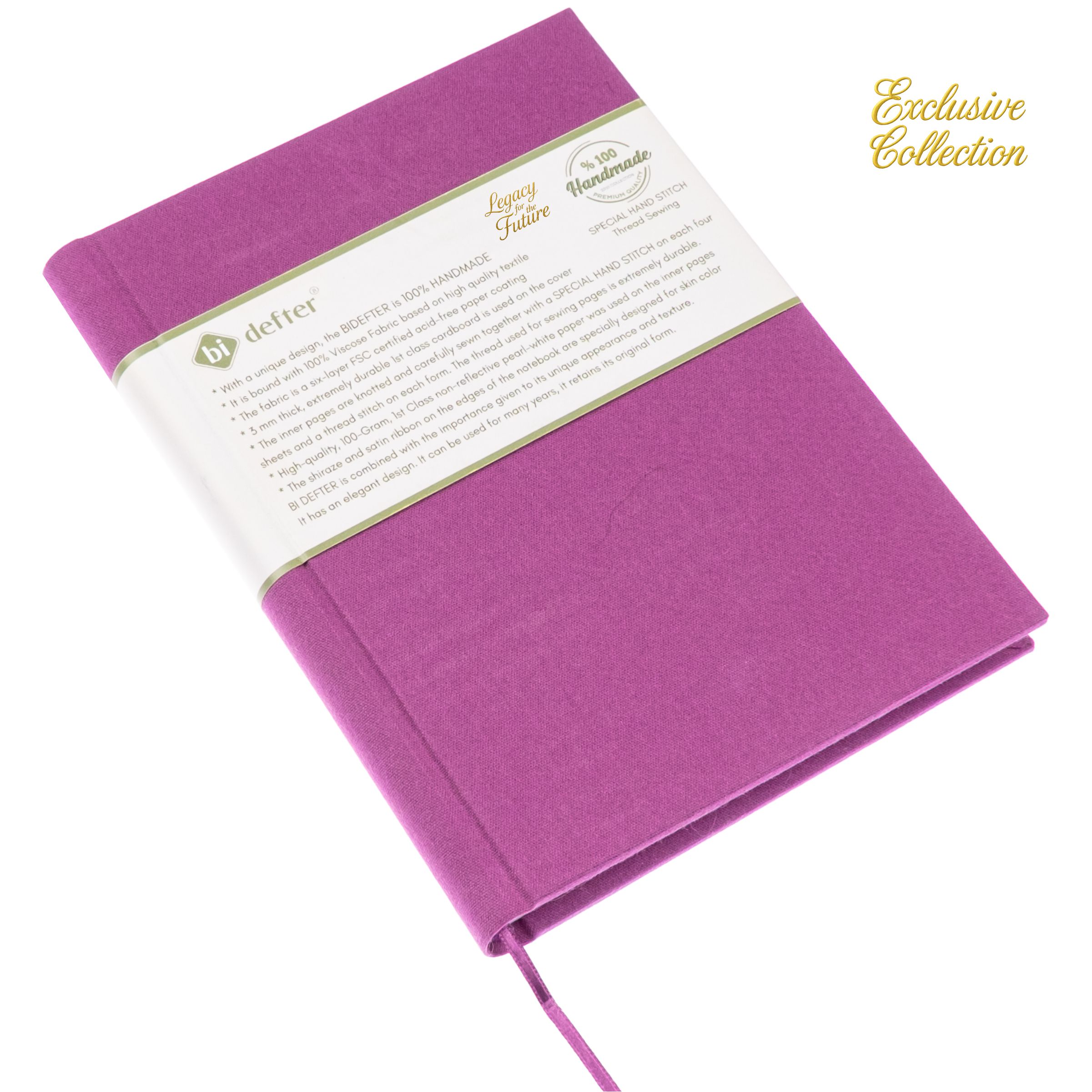 Çizgisiz Defter – (A/4) Viskon Kumaş Ciltleme