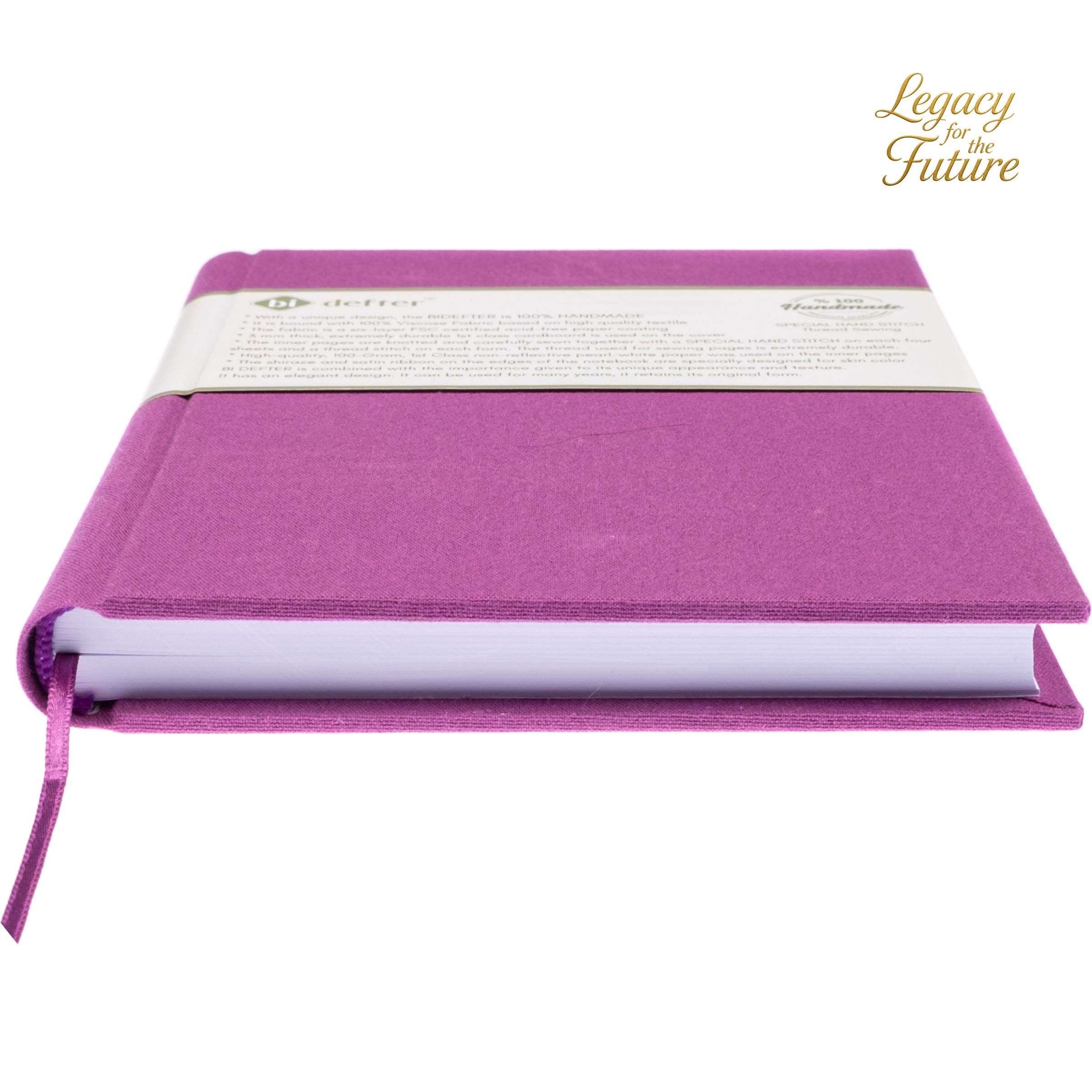 Çizgisiz Defter – (A/4) Viskon Kumaş Ciltleme