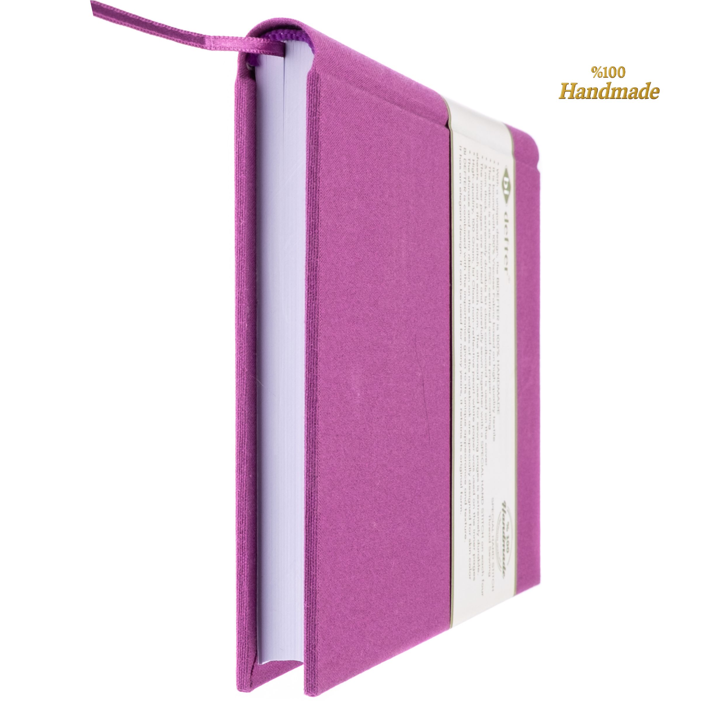 Çizgisiz Defter – (A/4) Viskon Kumaş Ciltleme