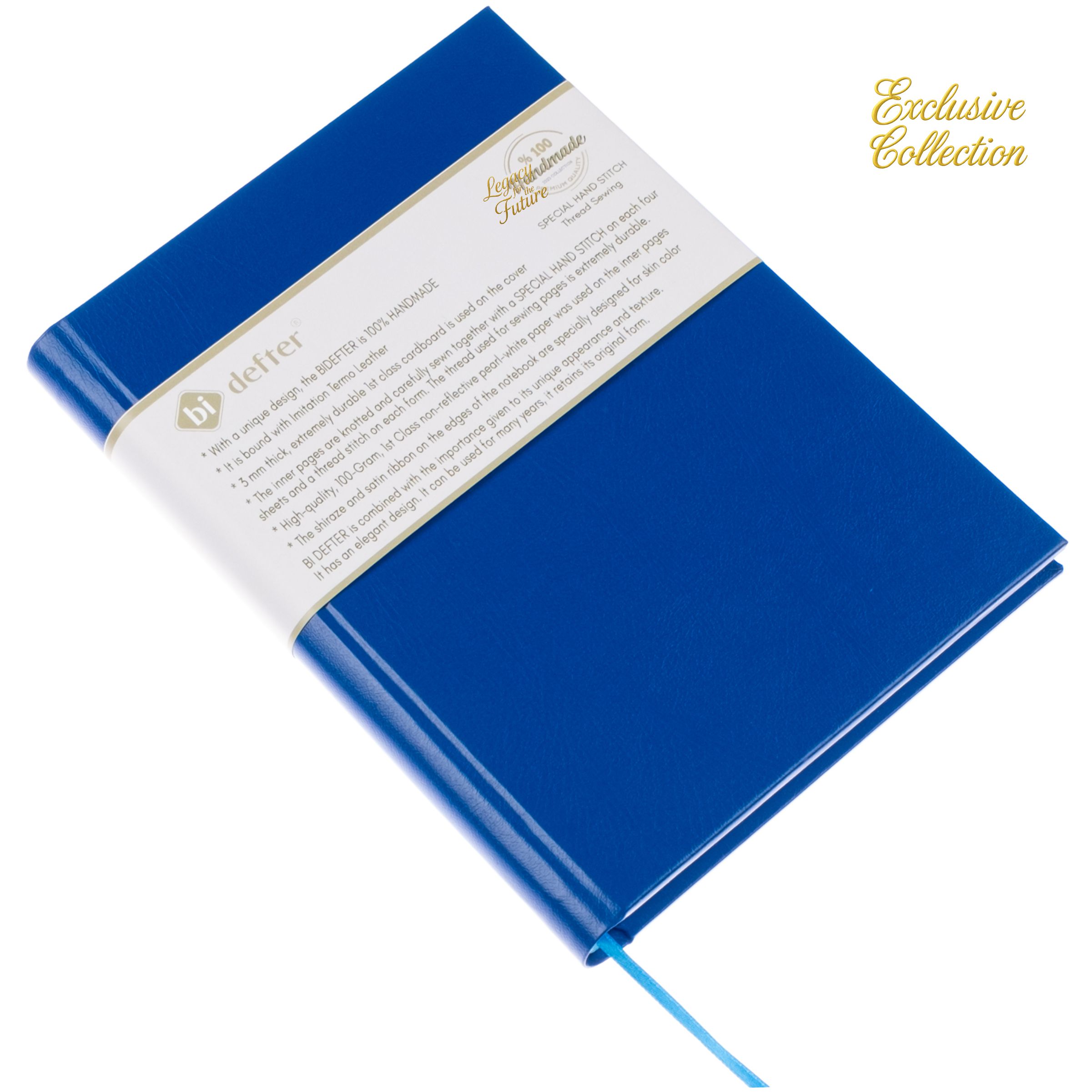 Çizgisiz Defter – (A/4) Termo Deri Ciltli