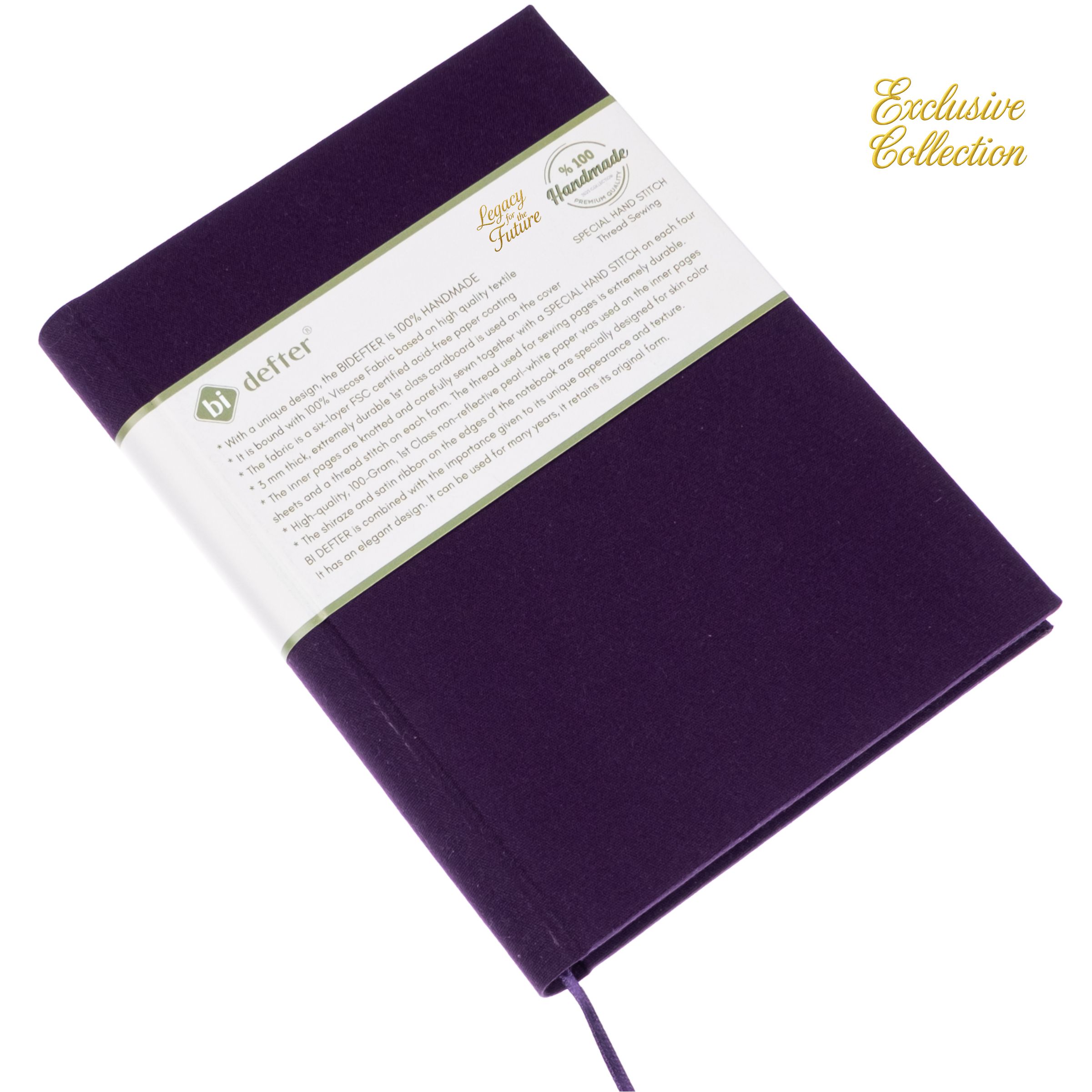 Çizgisiz Defter – (A/4) Viskon Kumaş Ciltleme