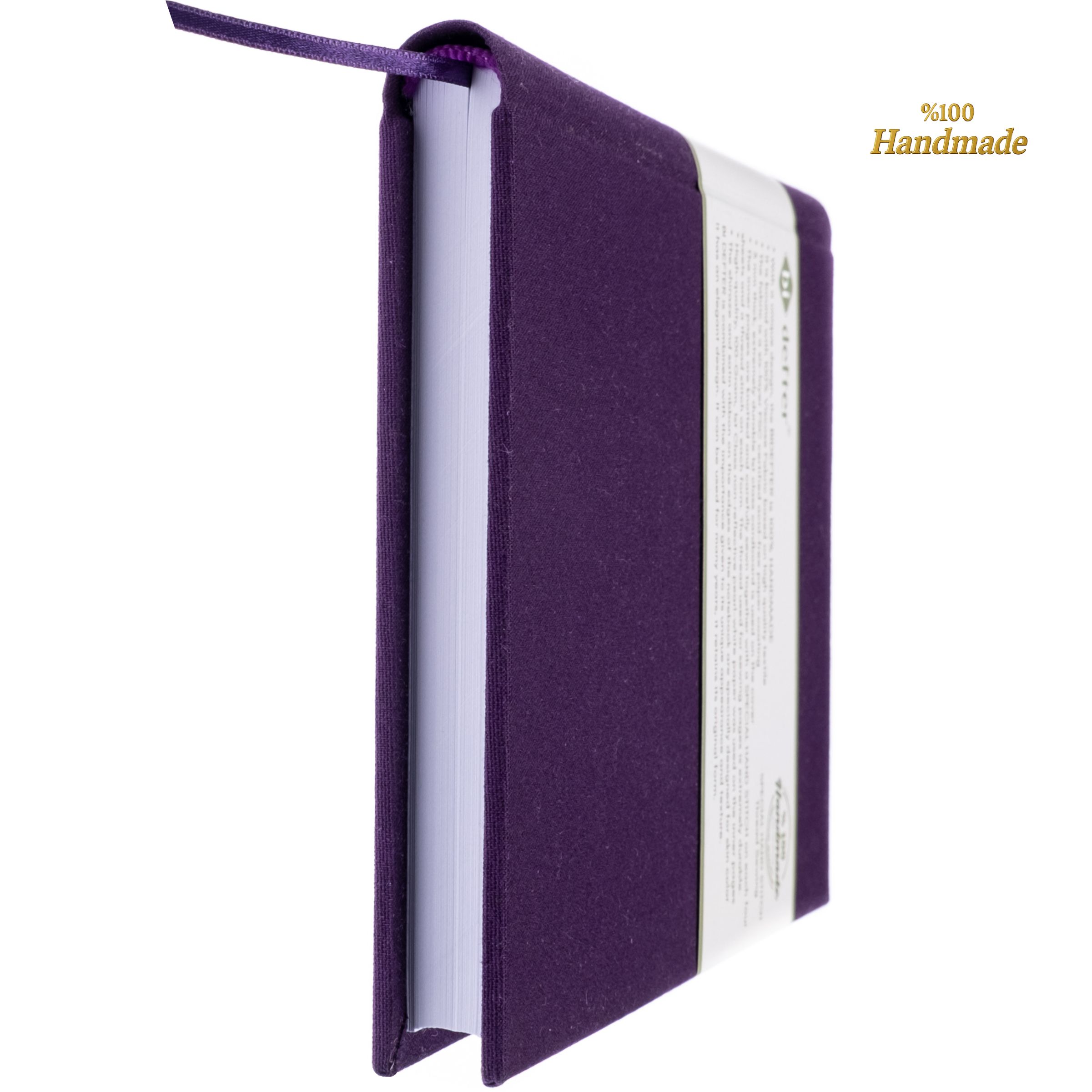 Çizgisiz Defter – (A/4) Viskon Kumaş Ciltleme