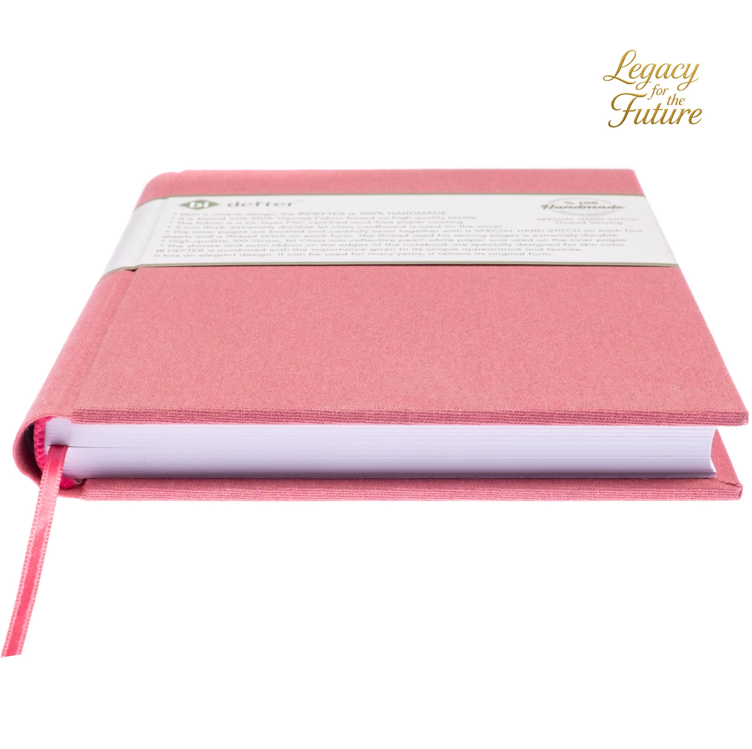 Çizgisiz Defter – (A/4) Viskon Kumaş Ciltleme