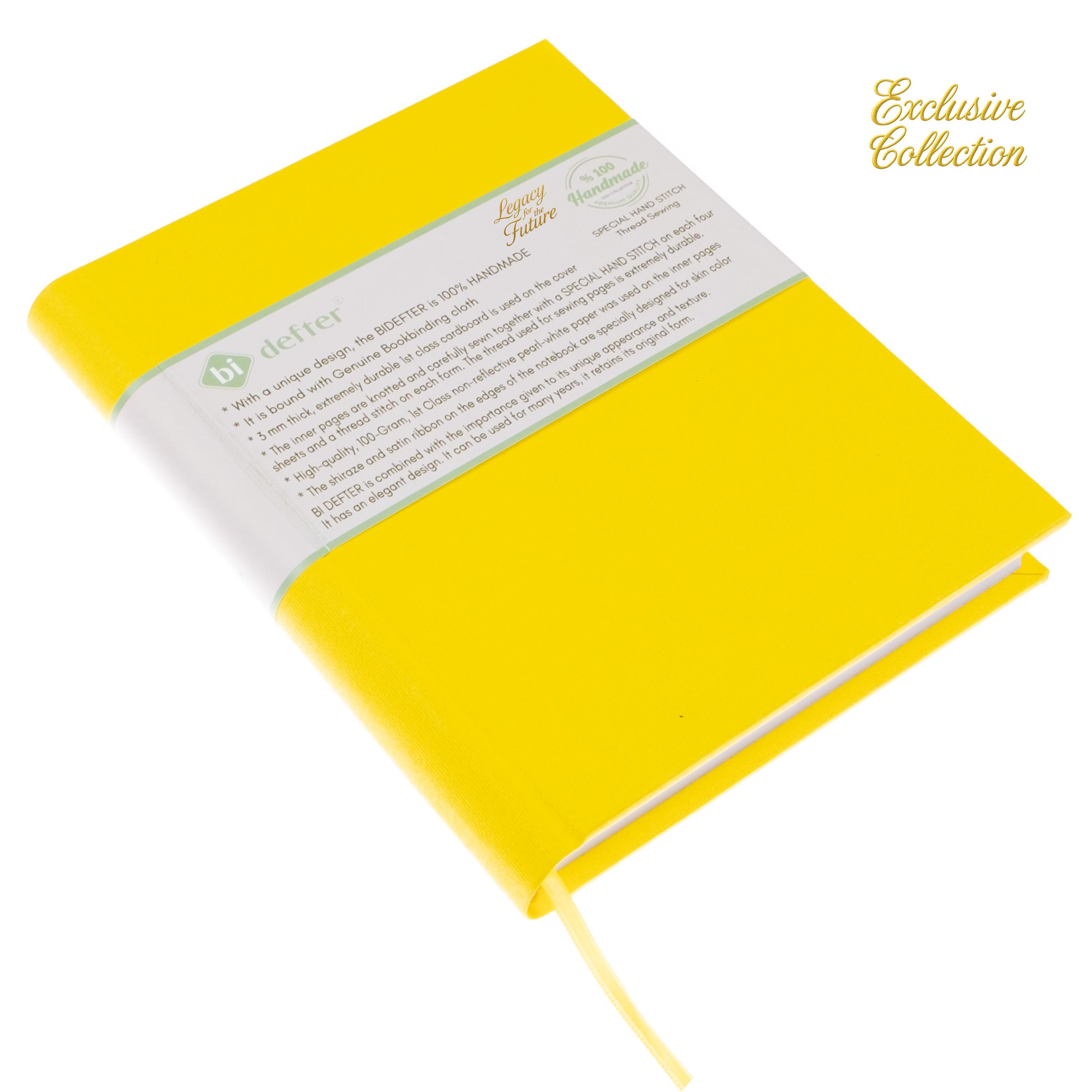 Çizgisiz Defter – (A/4) Gerçek Cilt Bezi