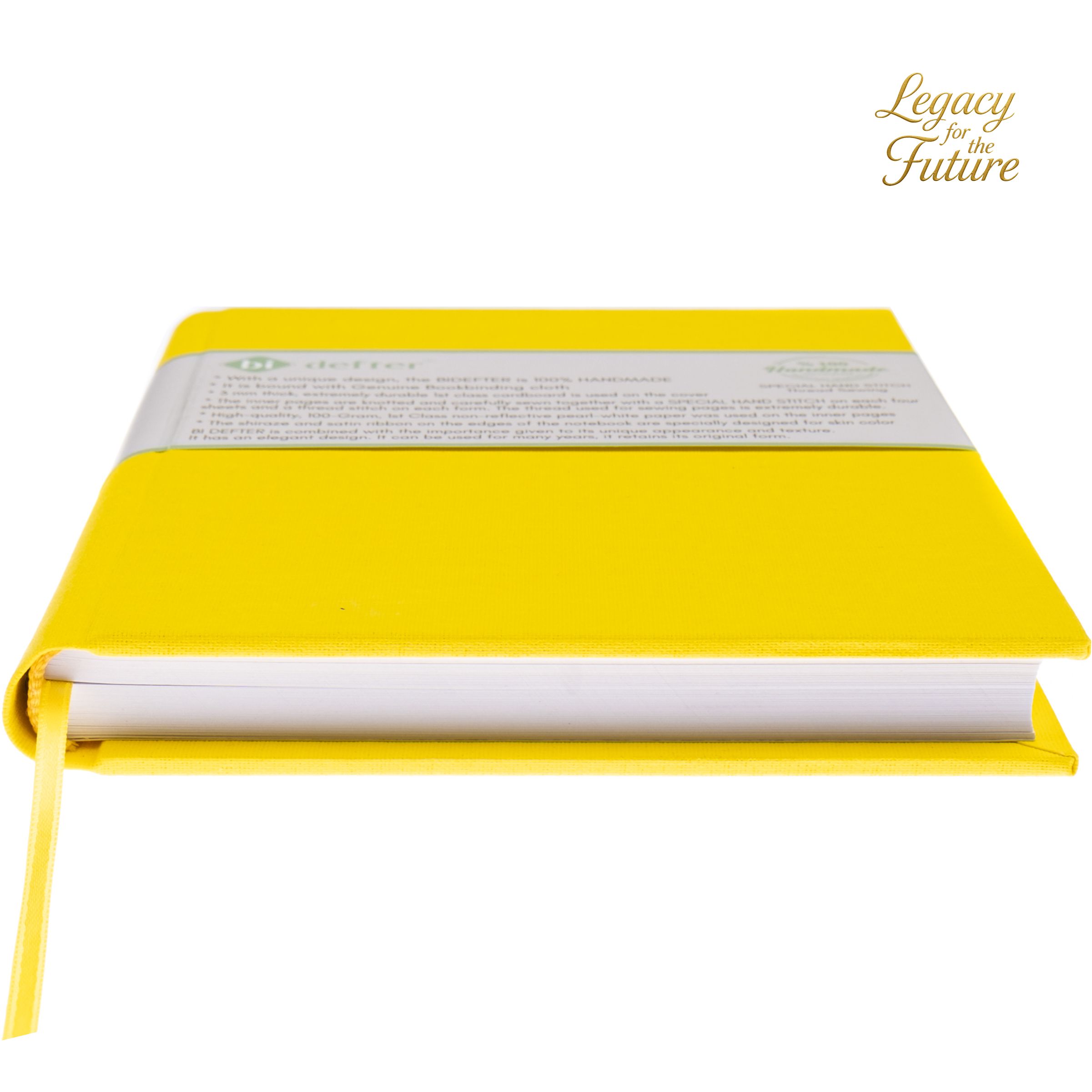 Çizgisiz Defter – (A/4) Gerçek Cilt Bezi
