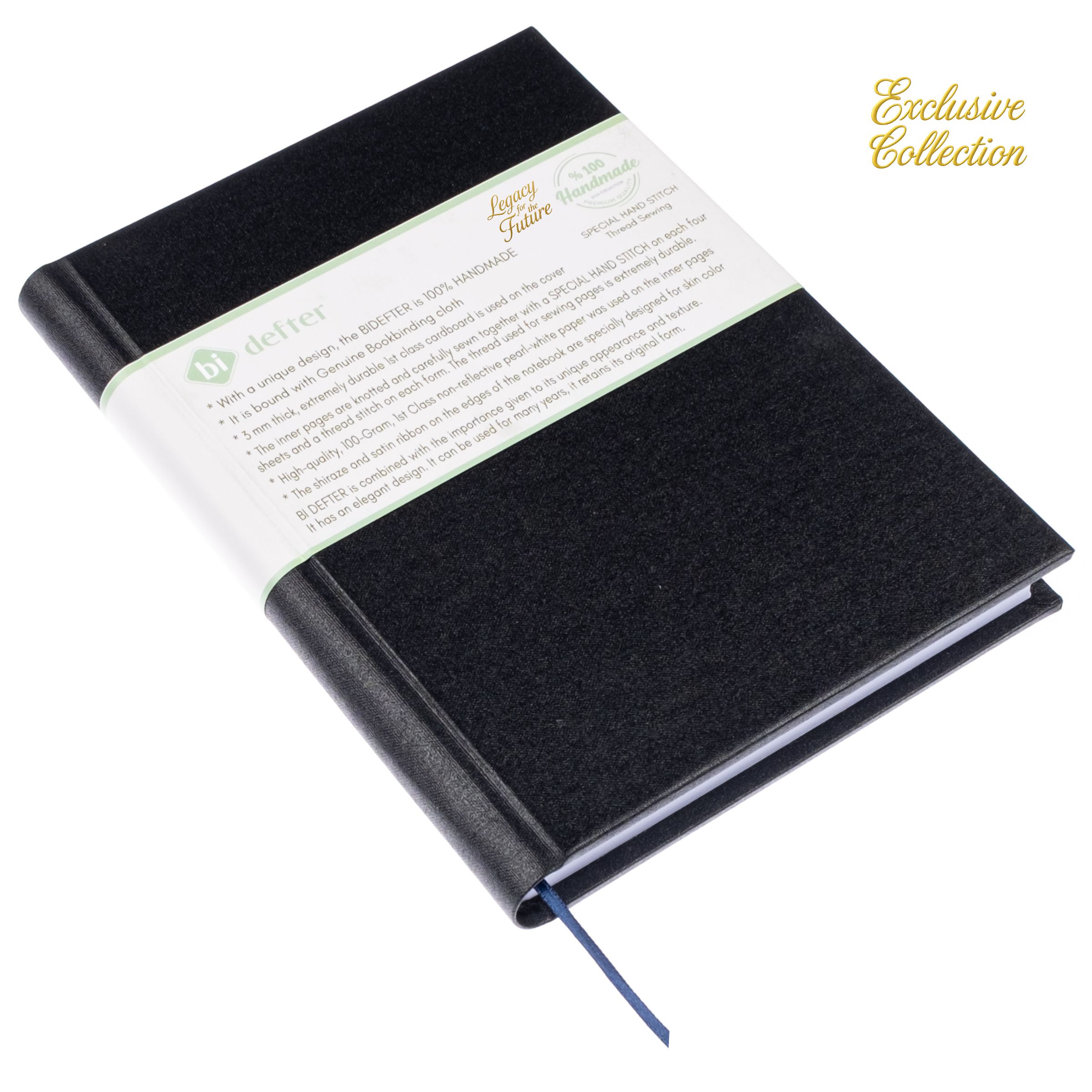 Çizgisiz Defter – (A/4) Gerçek Cilt Bezi