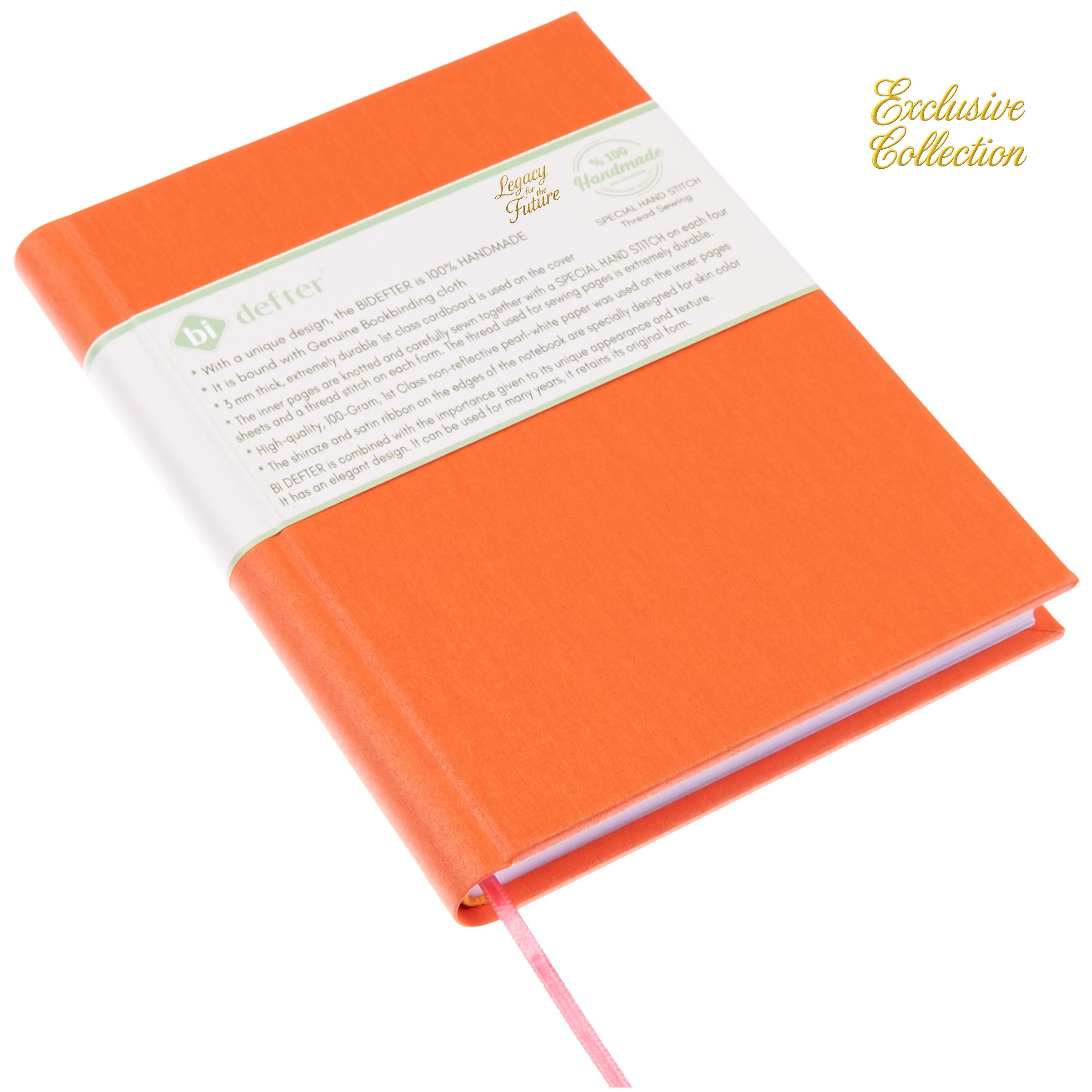 Çizgisiz Defter – (A/4) Gerçek Cilt Bezi