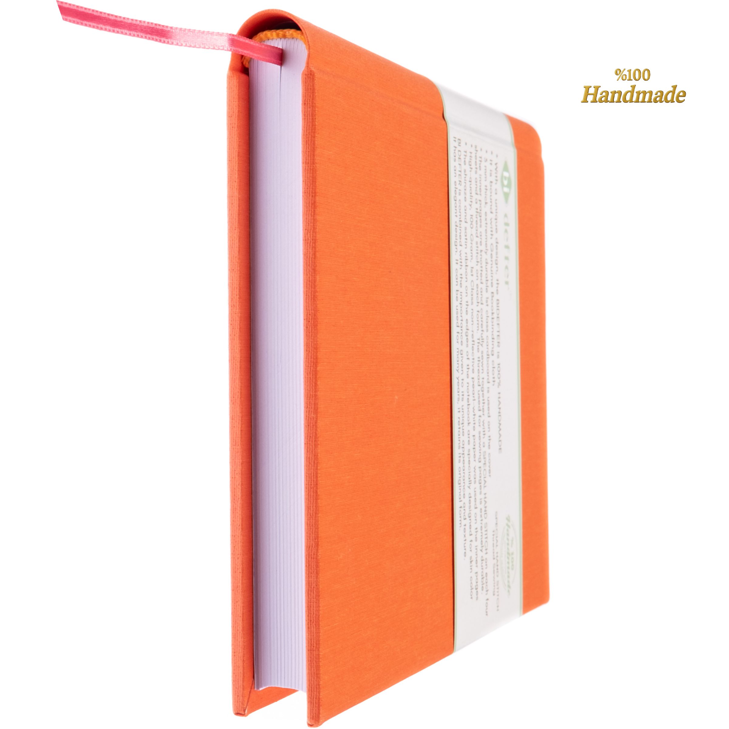 Çizgisiz Defter – (A/4) Gerçek Cilt Bezi