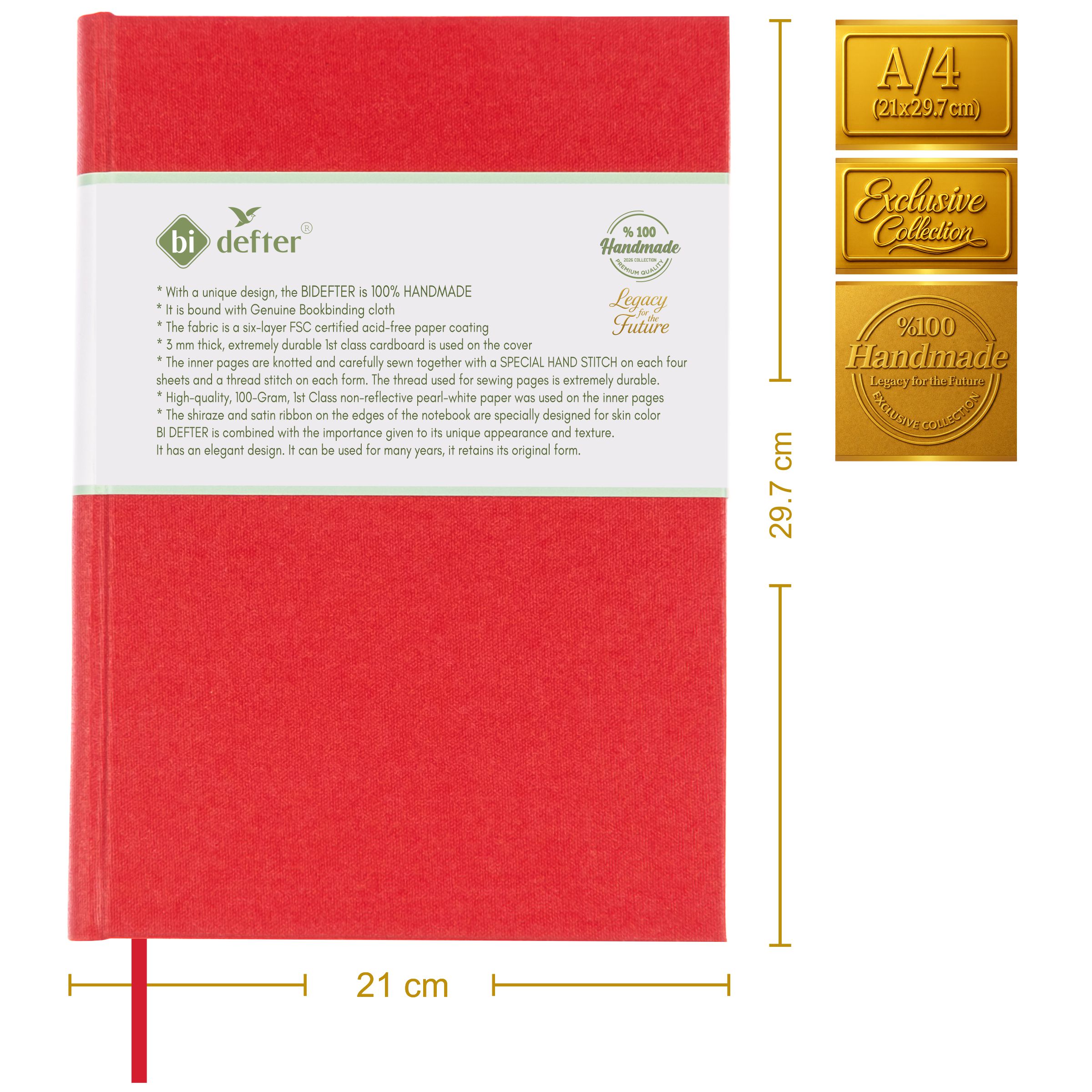 Müzik Defteri - Anahtarsız 4 Kesik Çizgili