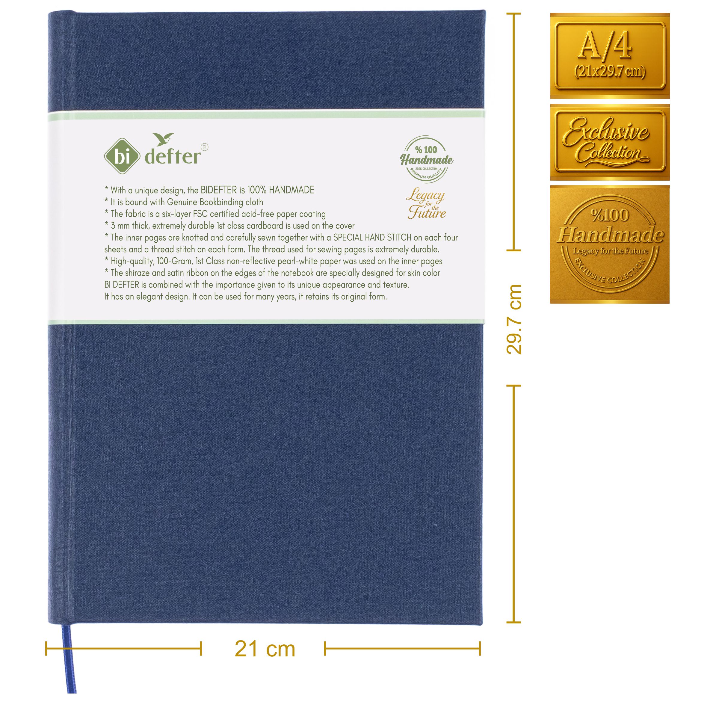 Müzik Defteri - Anahtarsız 4 Kesik Çizgili