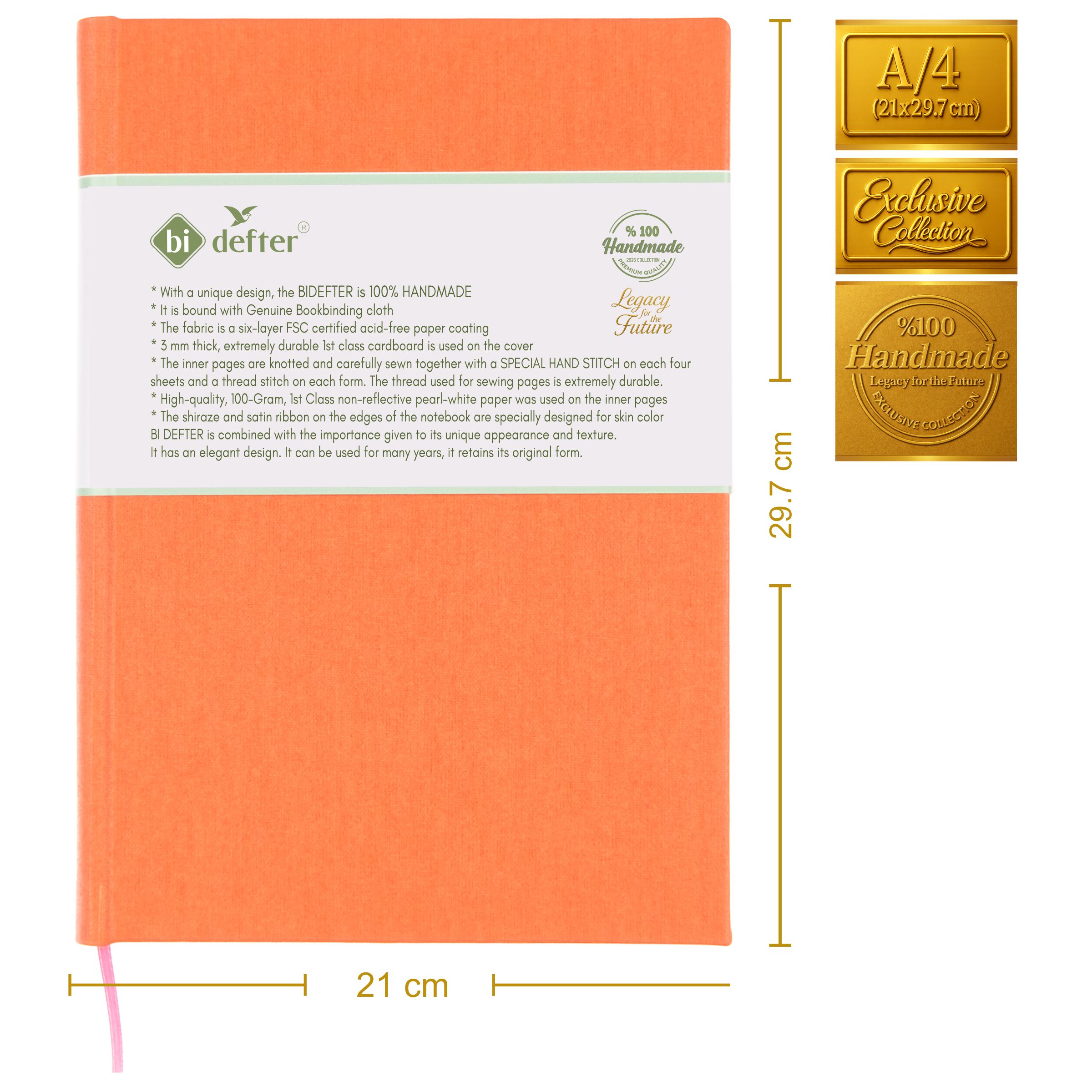 Piyano Nota Defteri - Anahtarsız 4 Kesik Çizgili