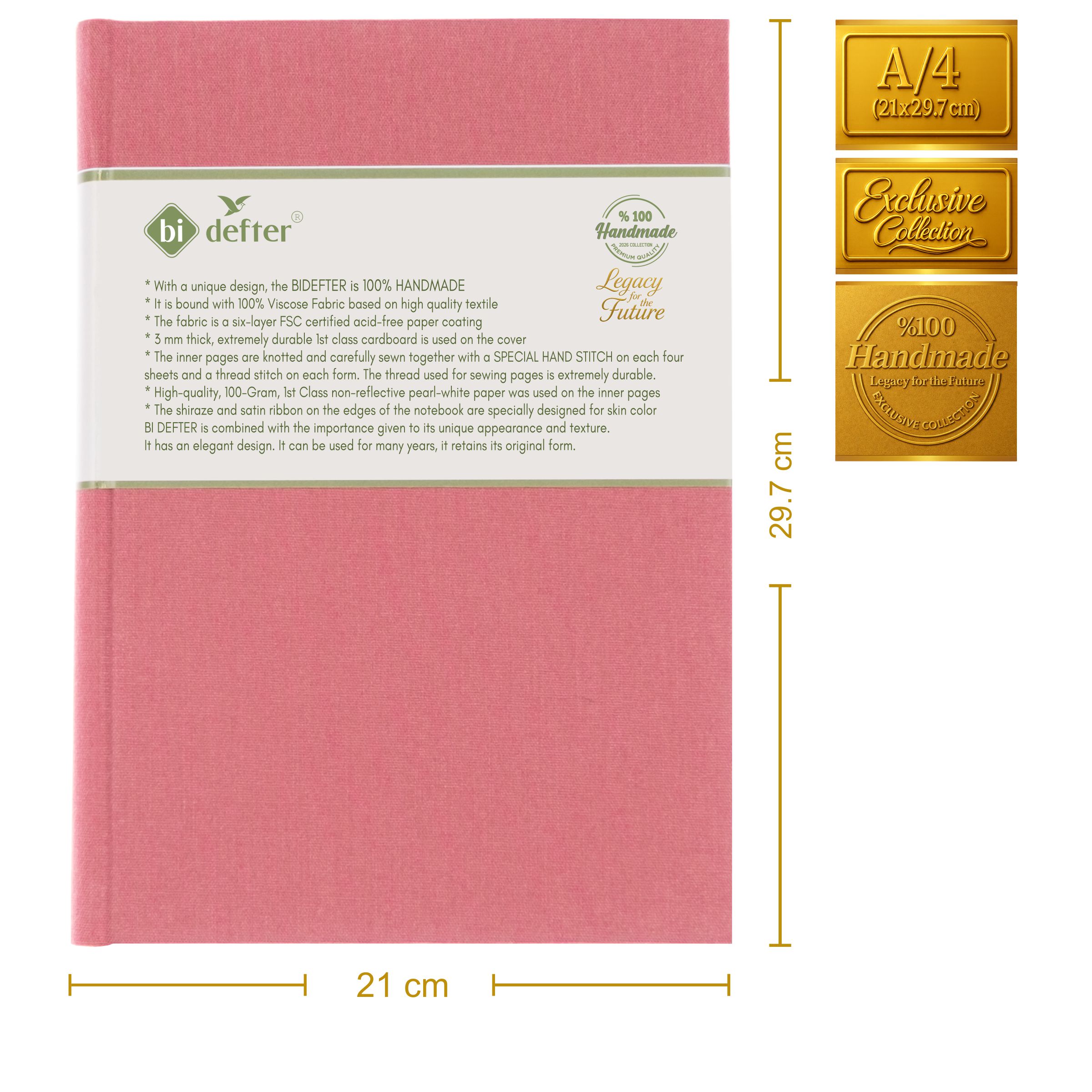 Müzik Defteri - Anahtarsız 4 Kesik Çizgili