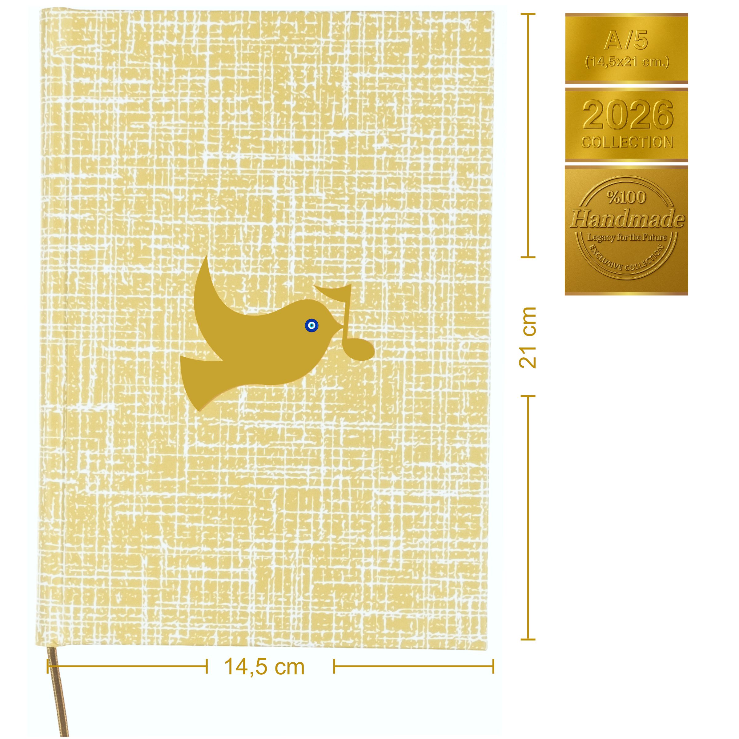 Müzik Defteri - Anahtarsız 4 Kesik Çizgili