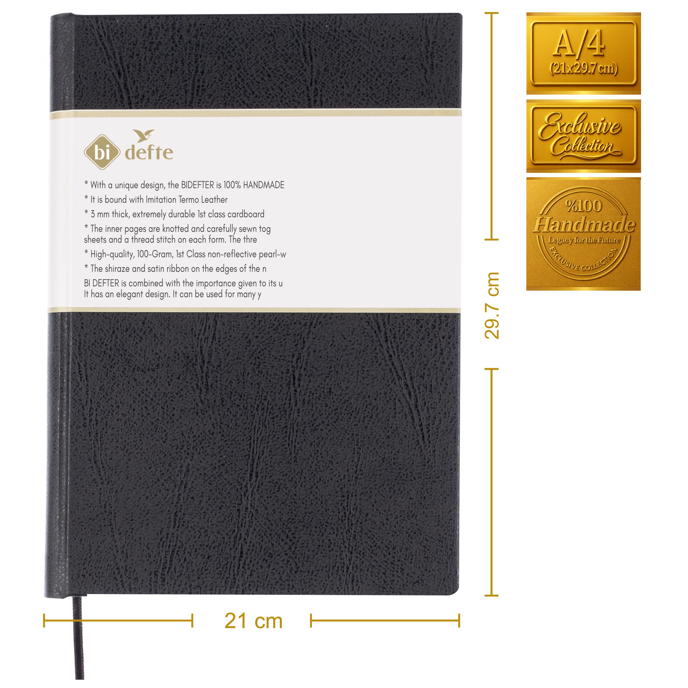 Müzik Defteri - Anahtarsız 4 Kesik Çizgili