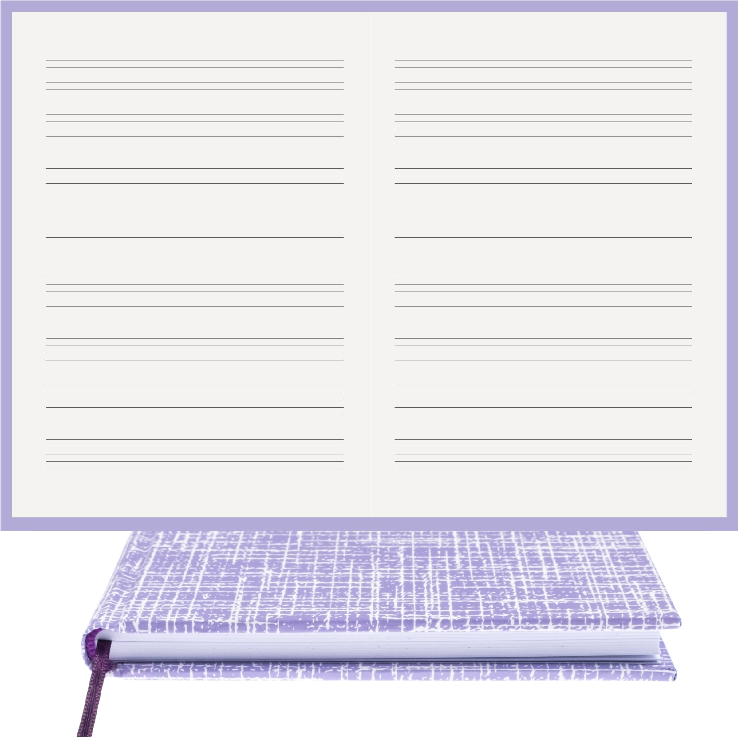 Müzik Nota Defteri Anahtarsız Nota Kağıdı – Kuşe Kağıt Ciltli Defter