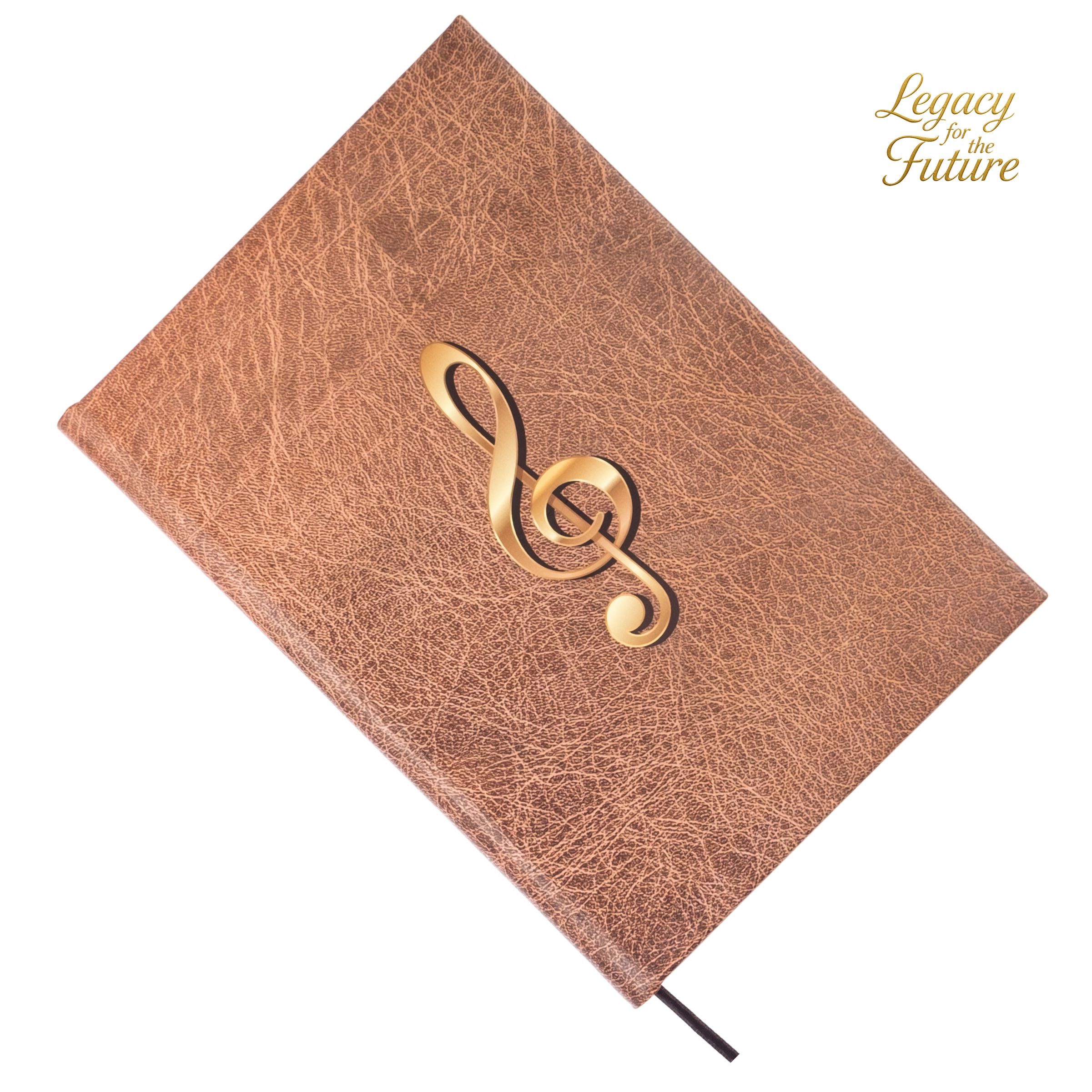 Gitar Müzik Nota Defteri Soll ve Tab Anahtarlı Nota Kağıdı  – Kuşe Kağıt Ciltli