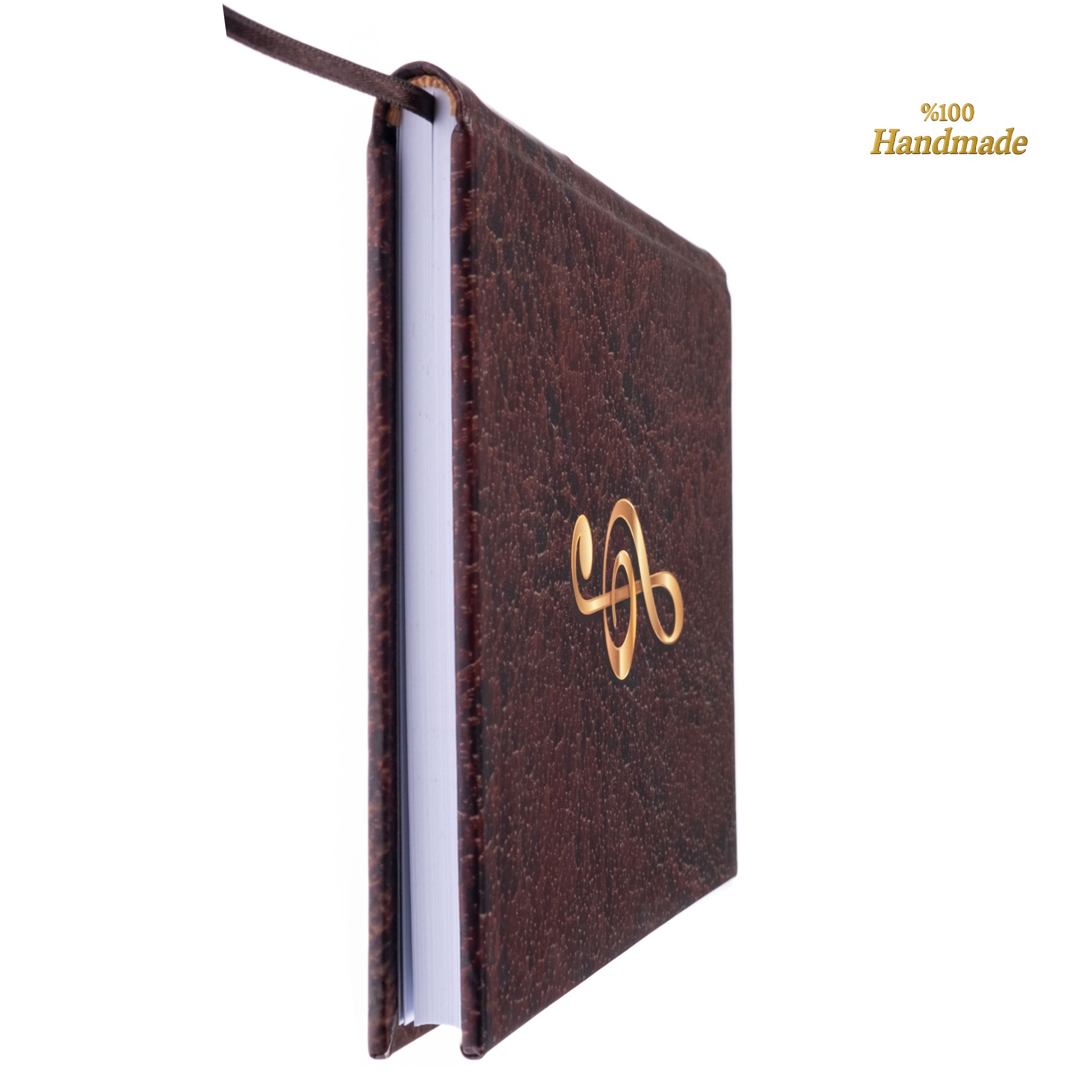 Gitar Müzik Nota Defteri Soll ve Tab Anahtarlı Nota Kağıdı  – Kuşe Kağıt Ciltli