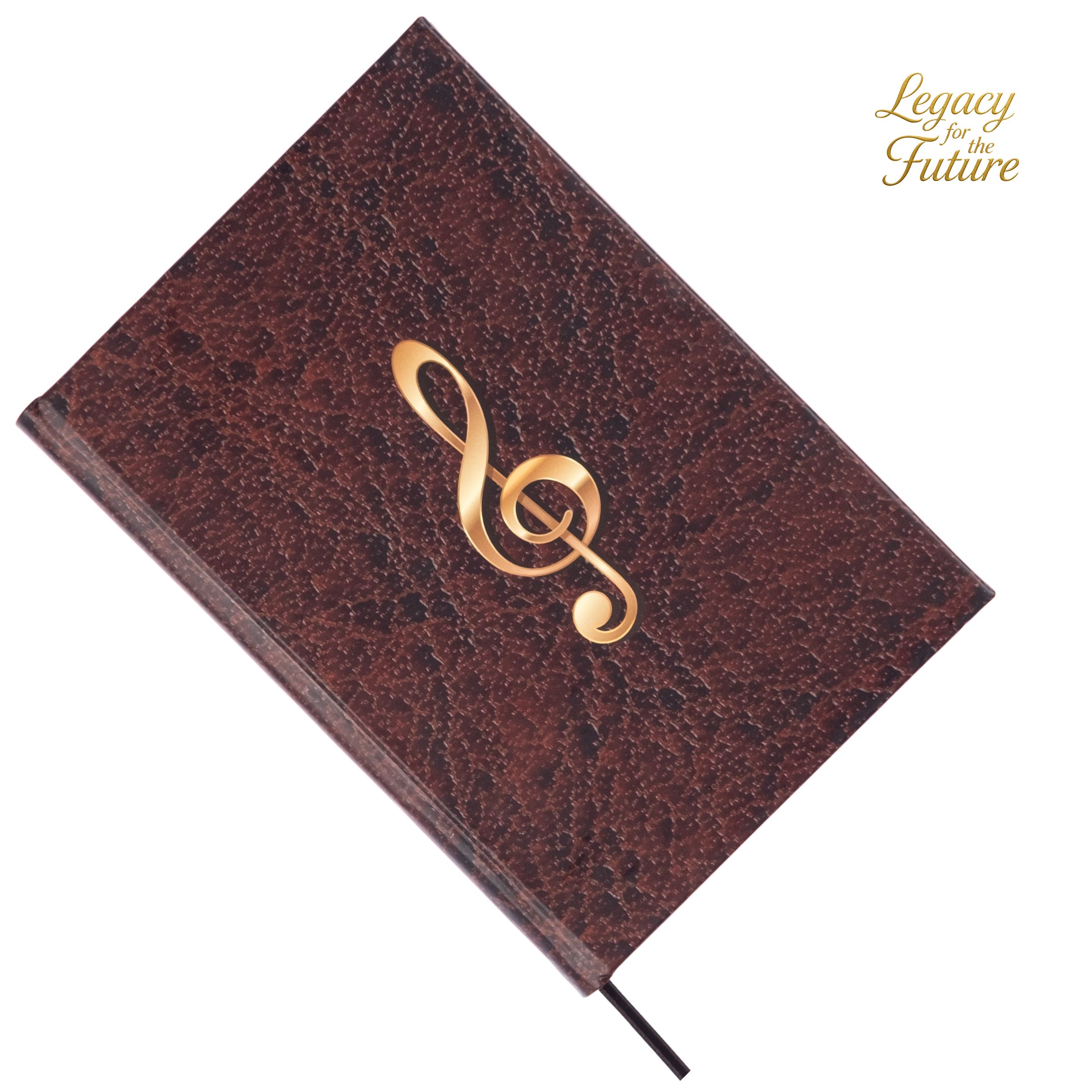 Gitar Müzik Nota Defteri Soll ve Tab Anahtarlı Nota Kağıdı  – Kuşe Kağıt Ciltli