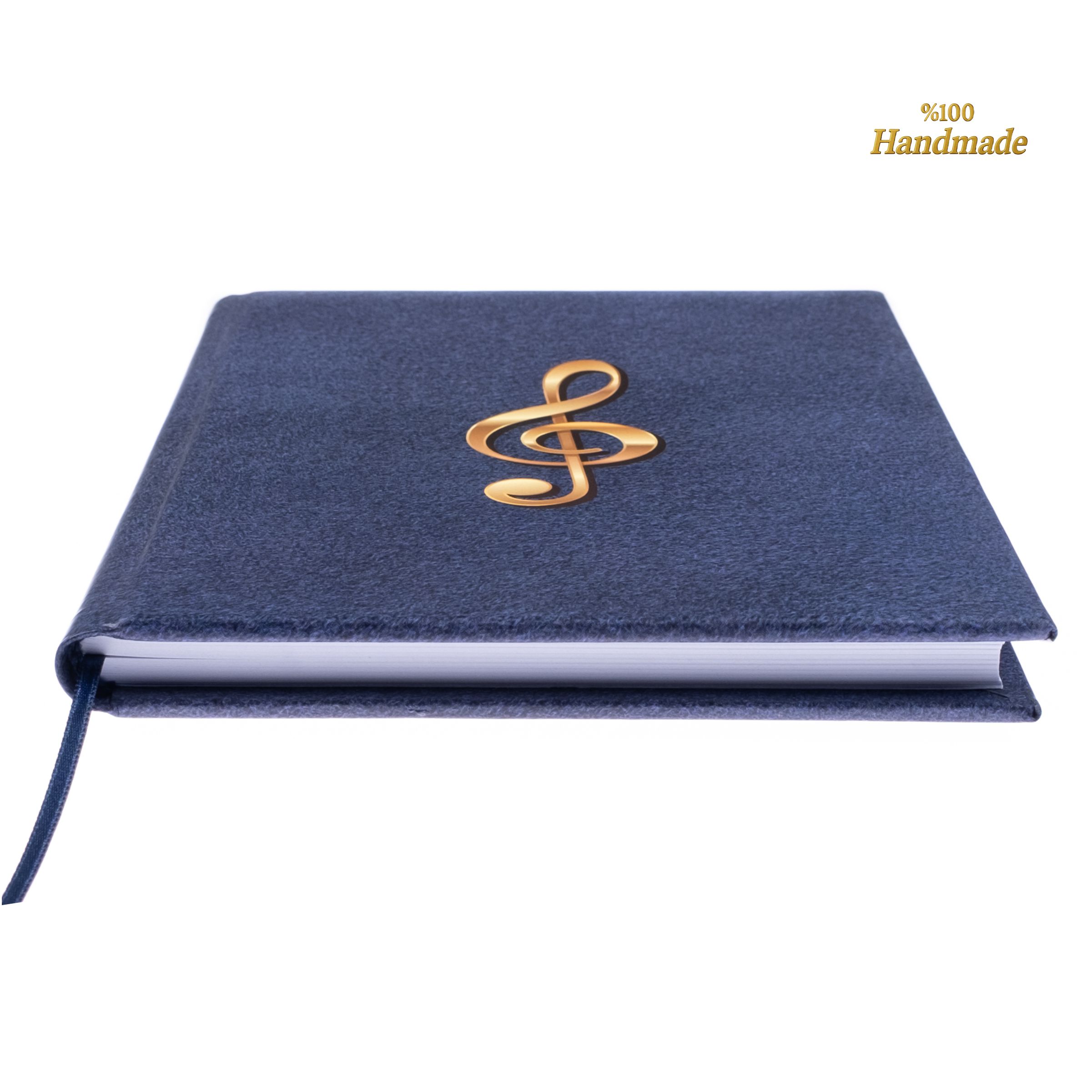 Gitar Müzik Nota Defteri Soll ve Tab Anahtarlı Nota Kağıdı  – Kuşe Kağıt Ciltli