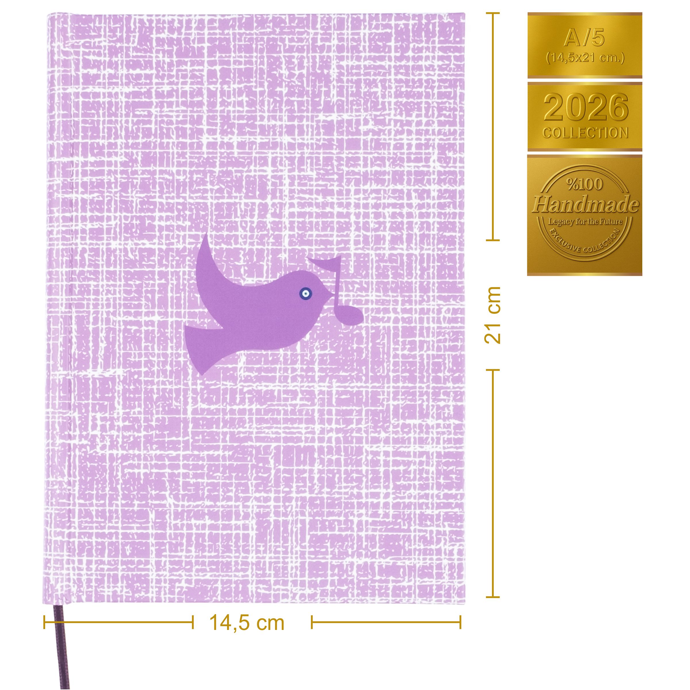 Gitar Müzik Nota Defteri Soll ve Tab Anahtarlı Nota Kağıdı  – Kuşe Kağıt Ciltli