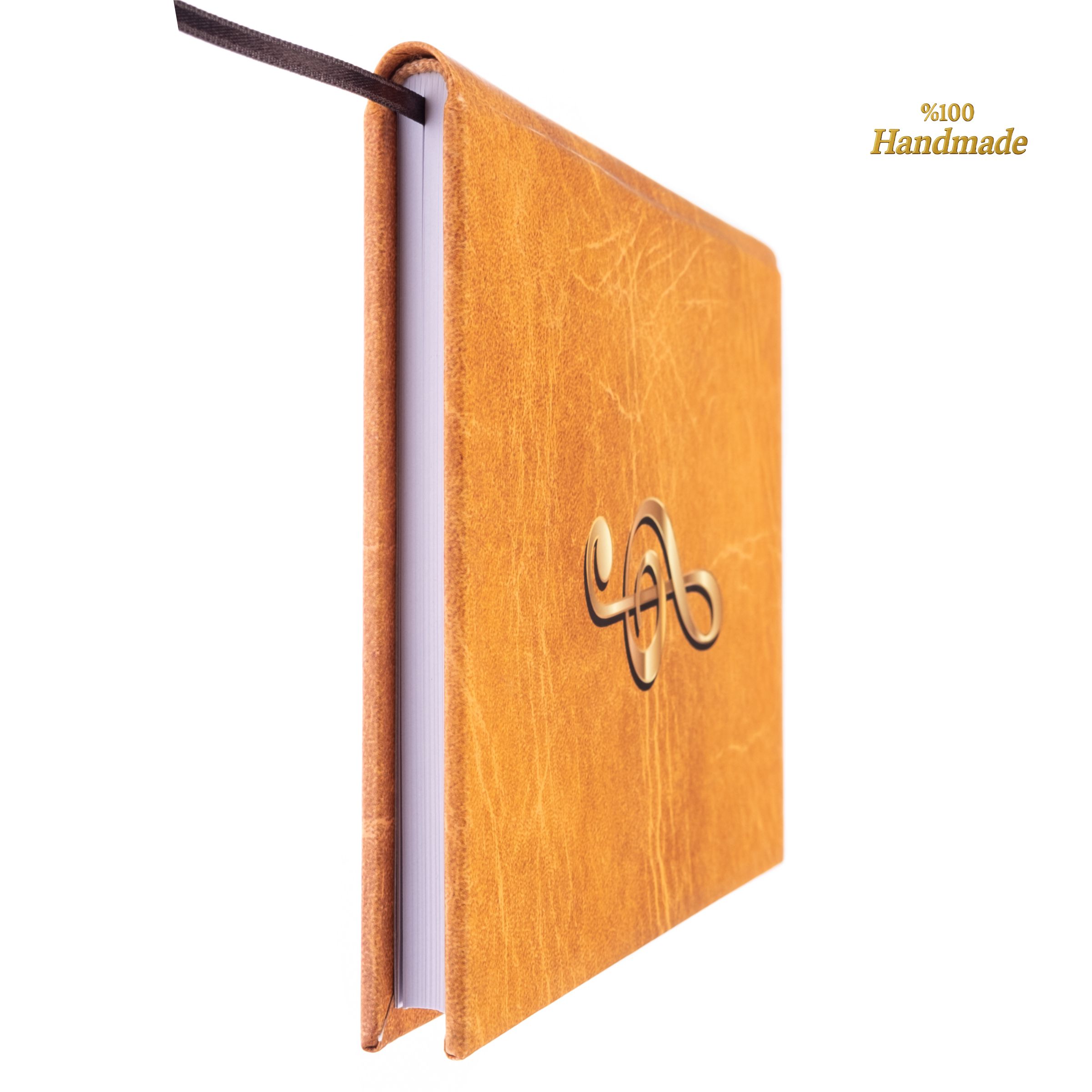 Gitar Müzik Nota Defteri Soll ve Tab Anahtarlı Nota Kağıdı  – Kuşe Kağıt Ciltli