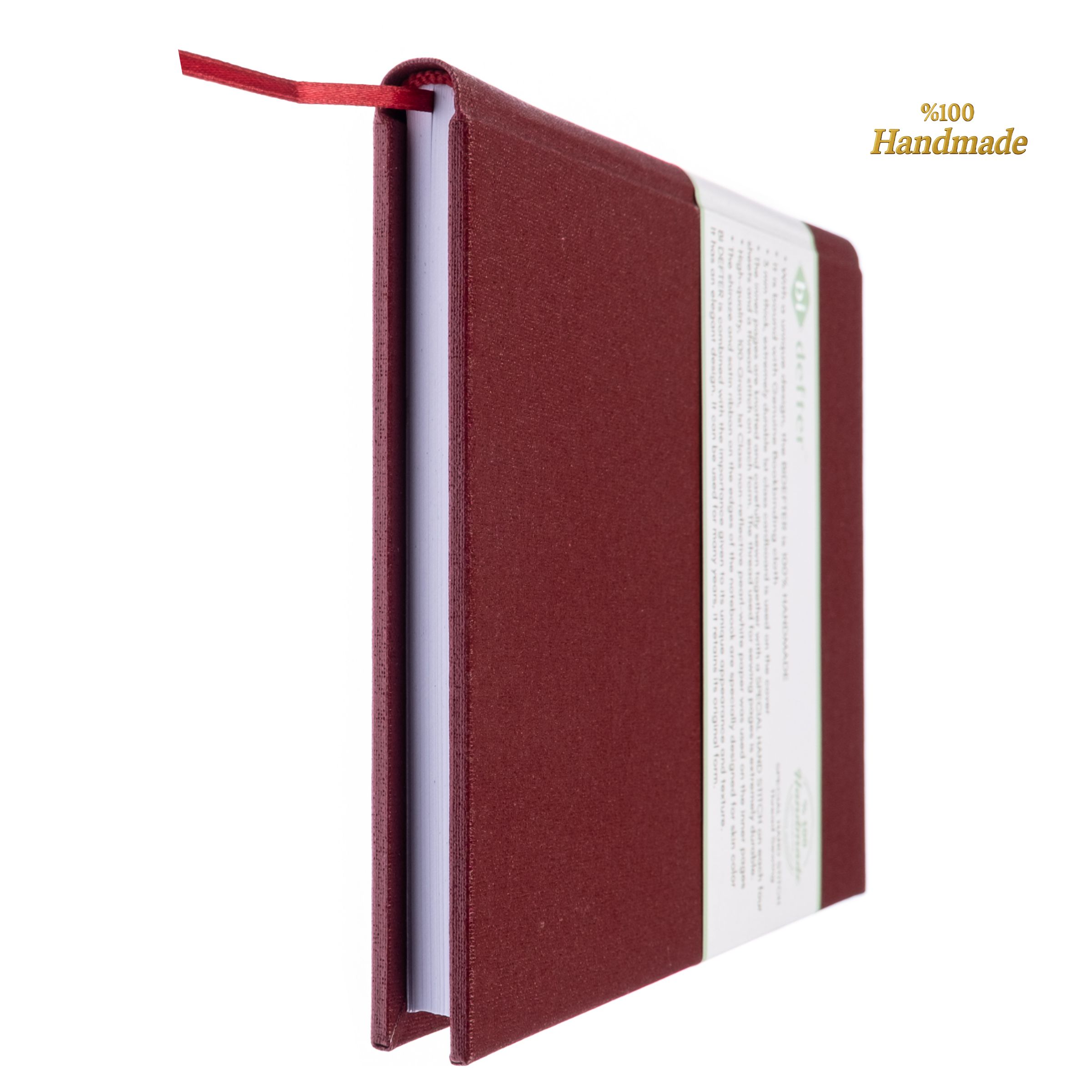 Gitar Müzik Nota Defteri Soll ve Tab Anahtarlı Nota Kağıdı - Hakiki Cilt Bezi Ciltli