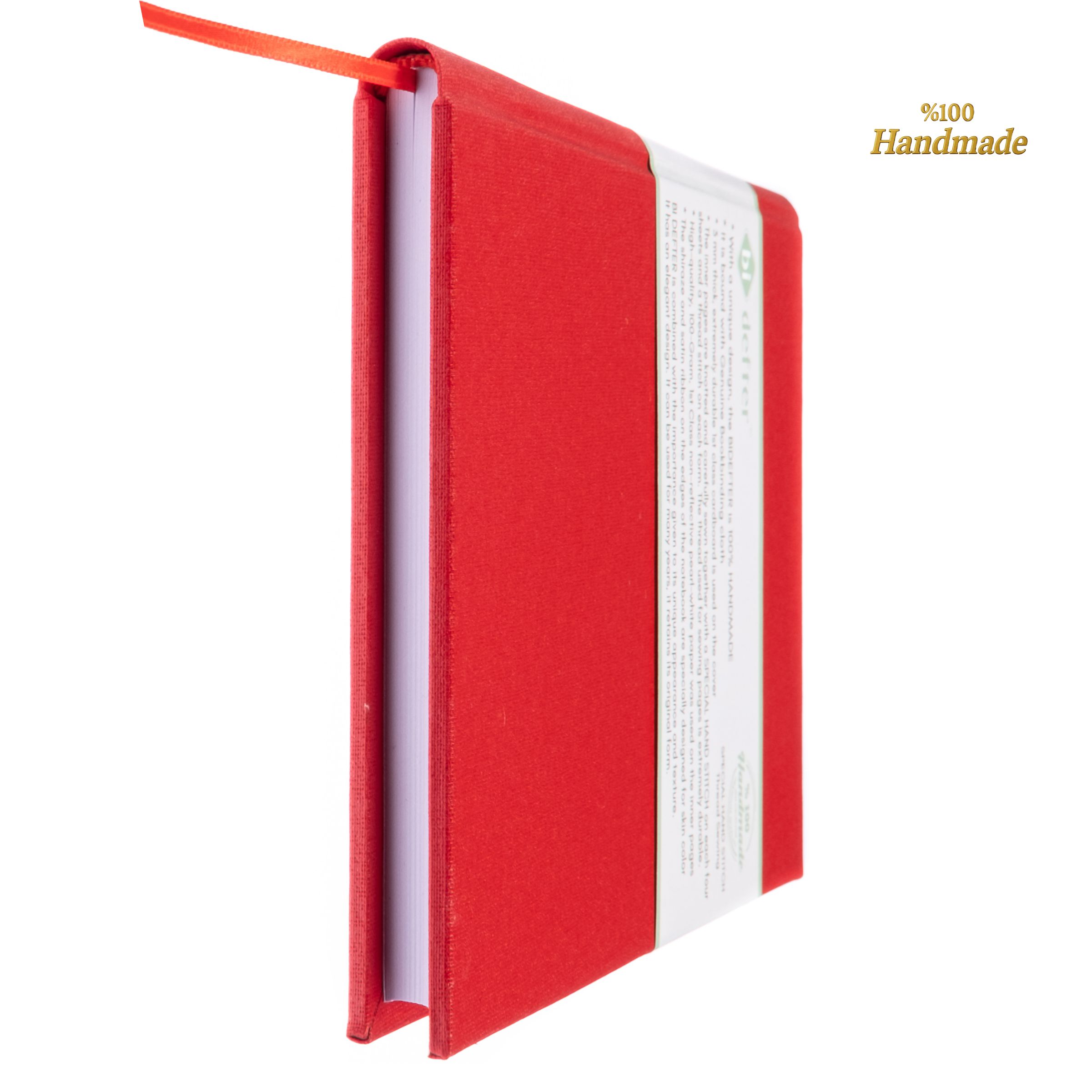 Gitar Müzik Nota Defteri Soll ve Tab Anahtarlı Nota Kağıdı - Hakiki Cilt Bezi Ciltli