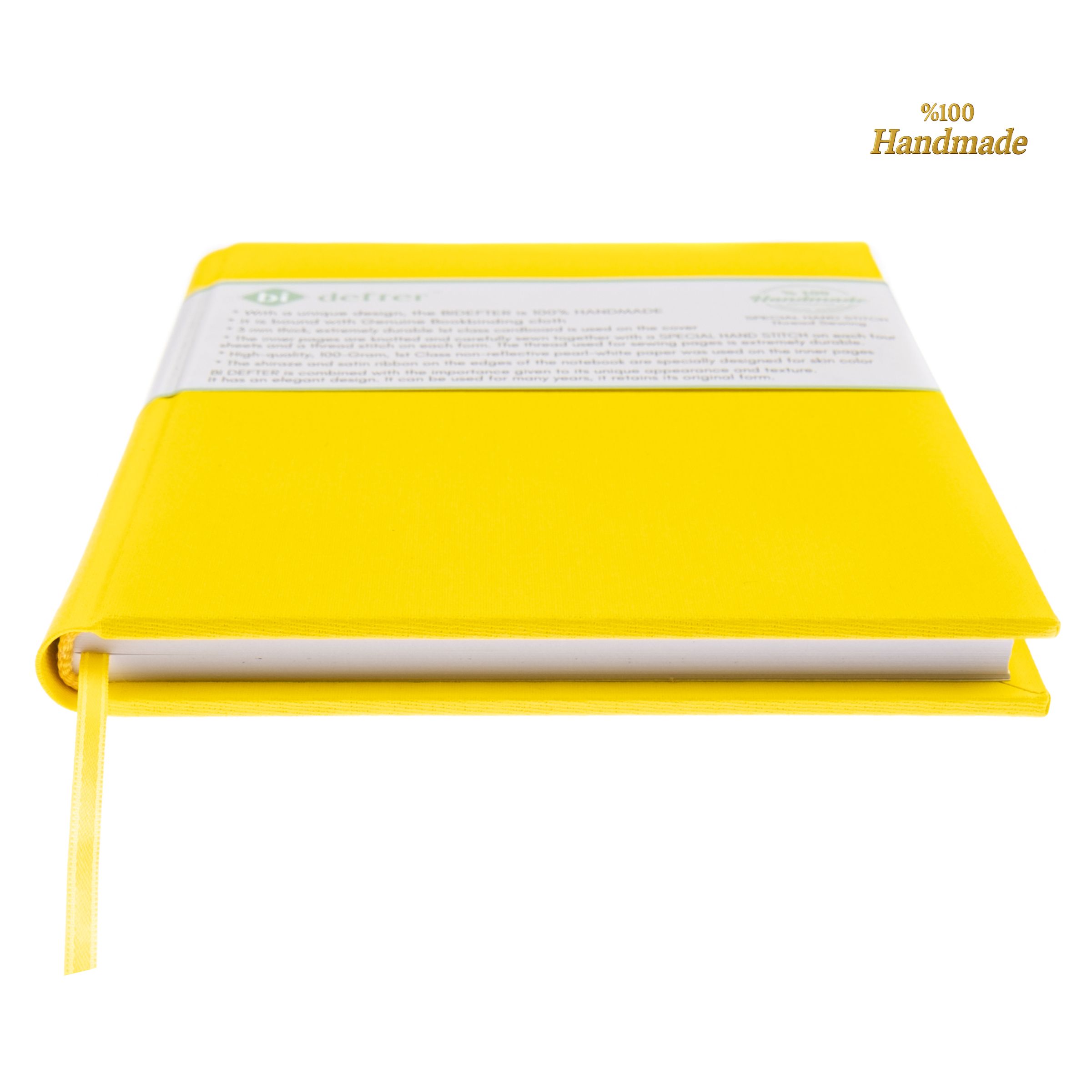 Gitar Müzik Nota Defteri Soll ve Tab Anahtarlı Nota Kağıdı - Hakiki Cilt Bezi Ciltli