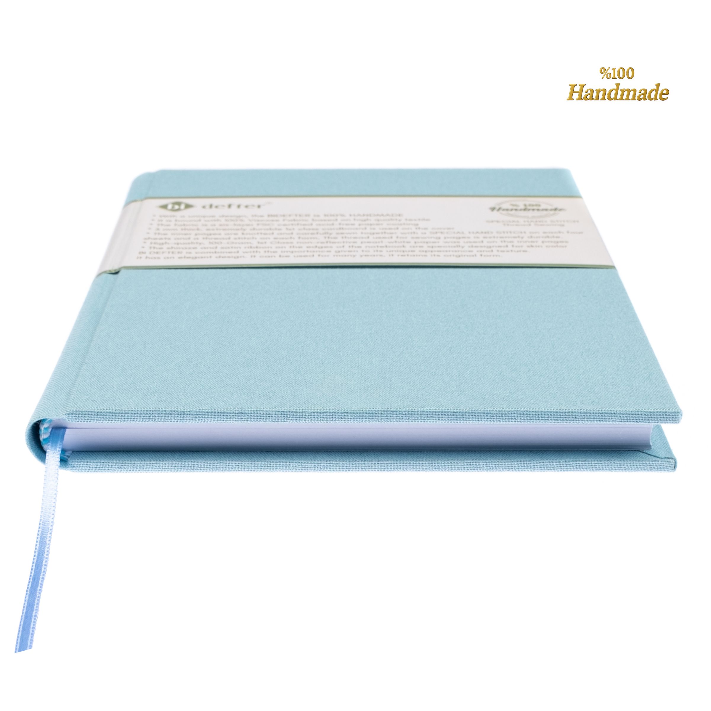 Gitar Müzik Nota Defteri Soll ve Tab Anahtarlı Nota Kağıdı – Viskon Kumaş Ciltli