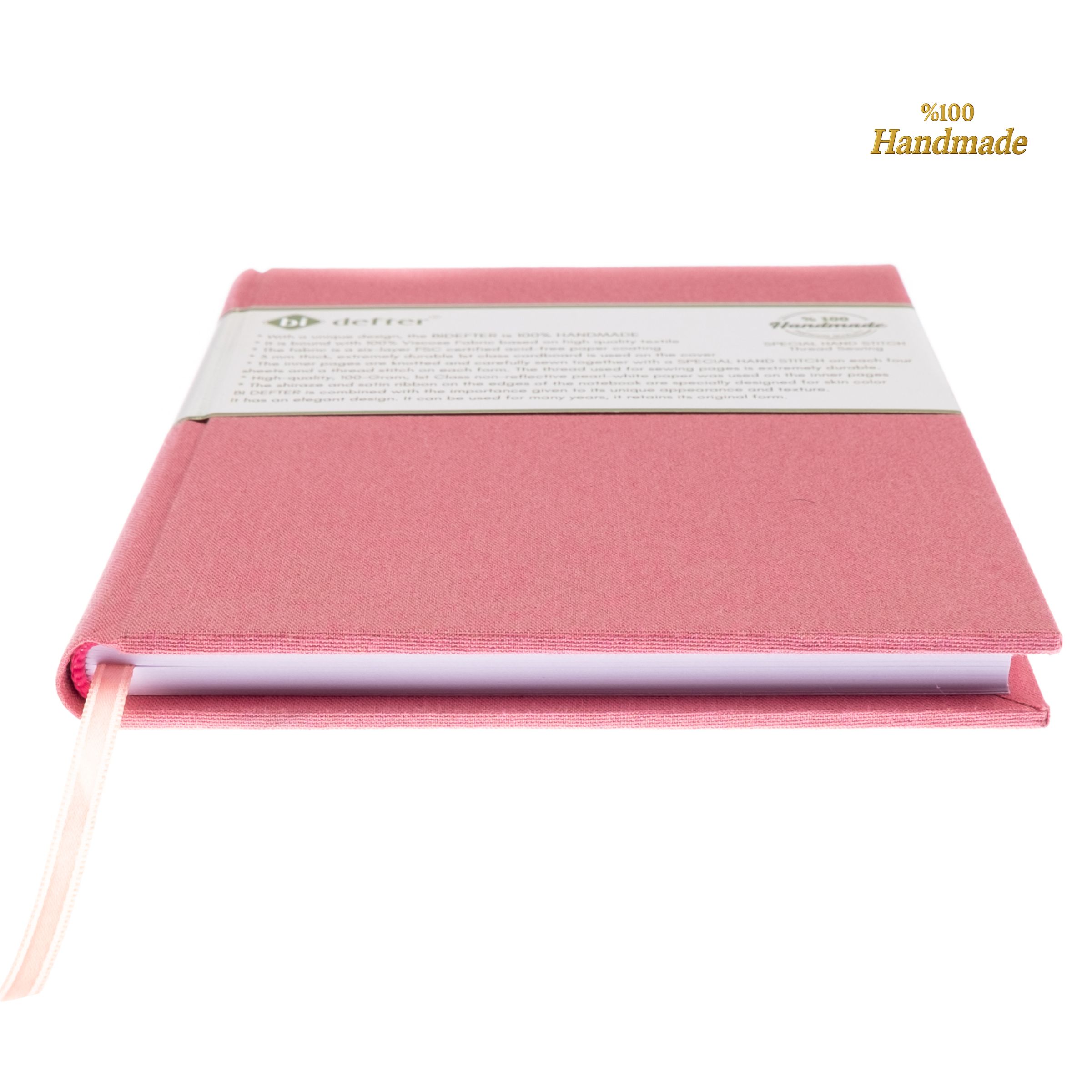 Gitar Müzik Nota Defteri Soll ve Tab Anahtarlı Nota Kağıdı – Viskon Kumaş Ciltli