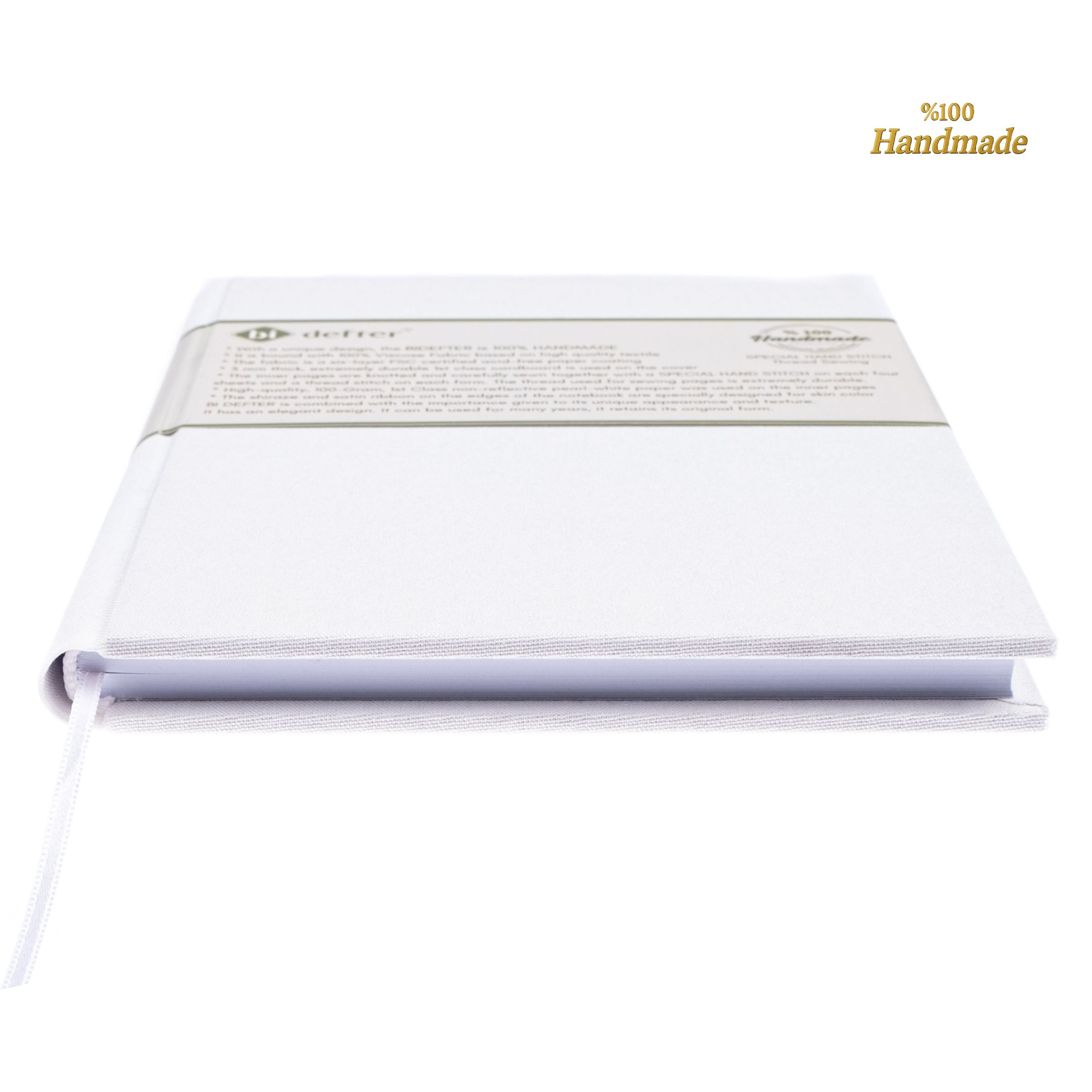 Gitar Müzik Nota Defteri Soll ve Tab Anahtarlı Nota Kağıdı – Viskon Kumaş Ciltli