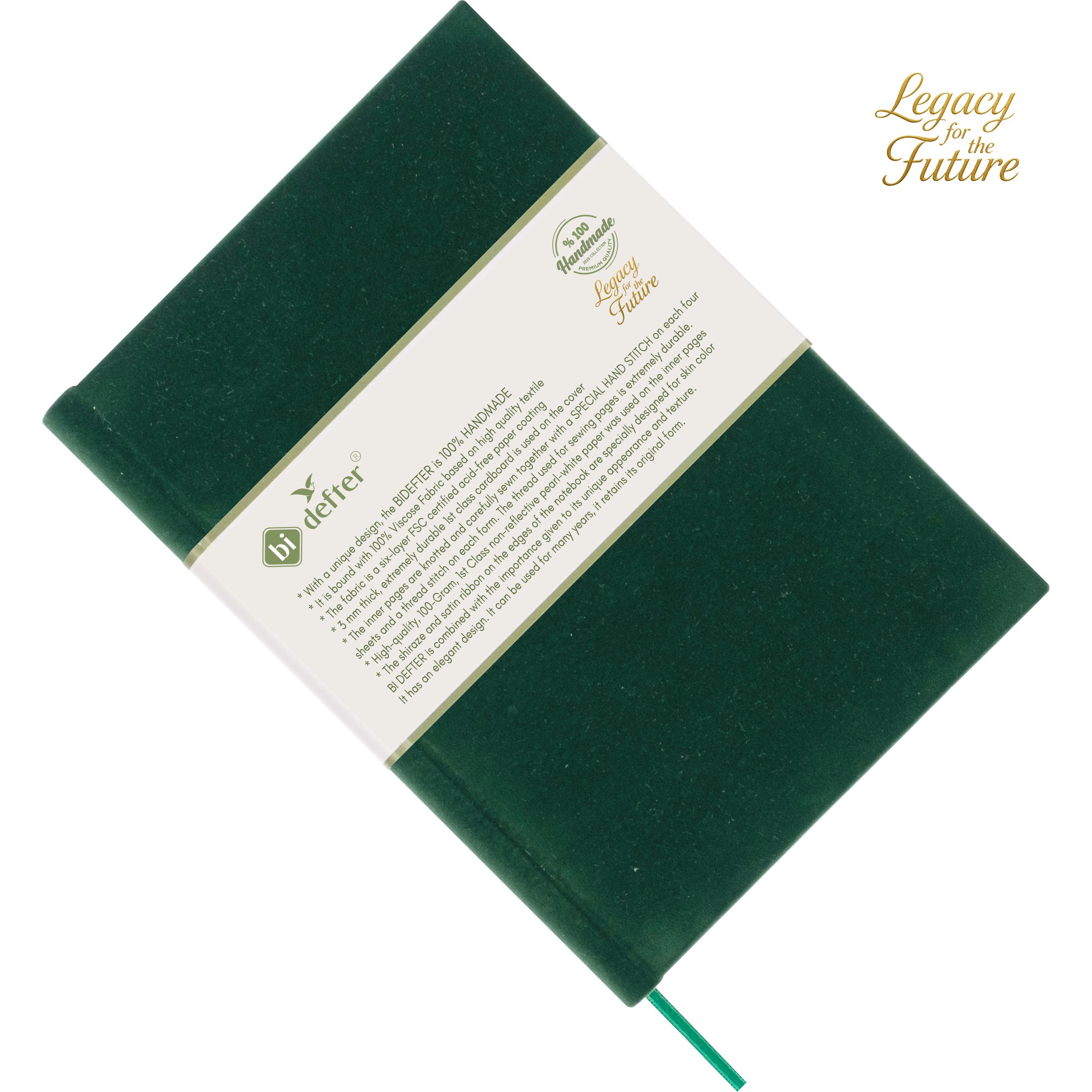 Gitar Müzik Nota Defteri Soll ve Tab Anahtarlı Nota Kağıdı – Viskon Kumaş Ciltli