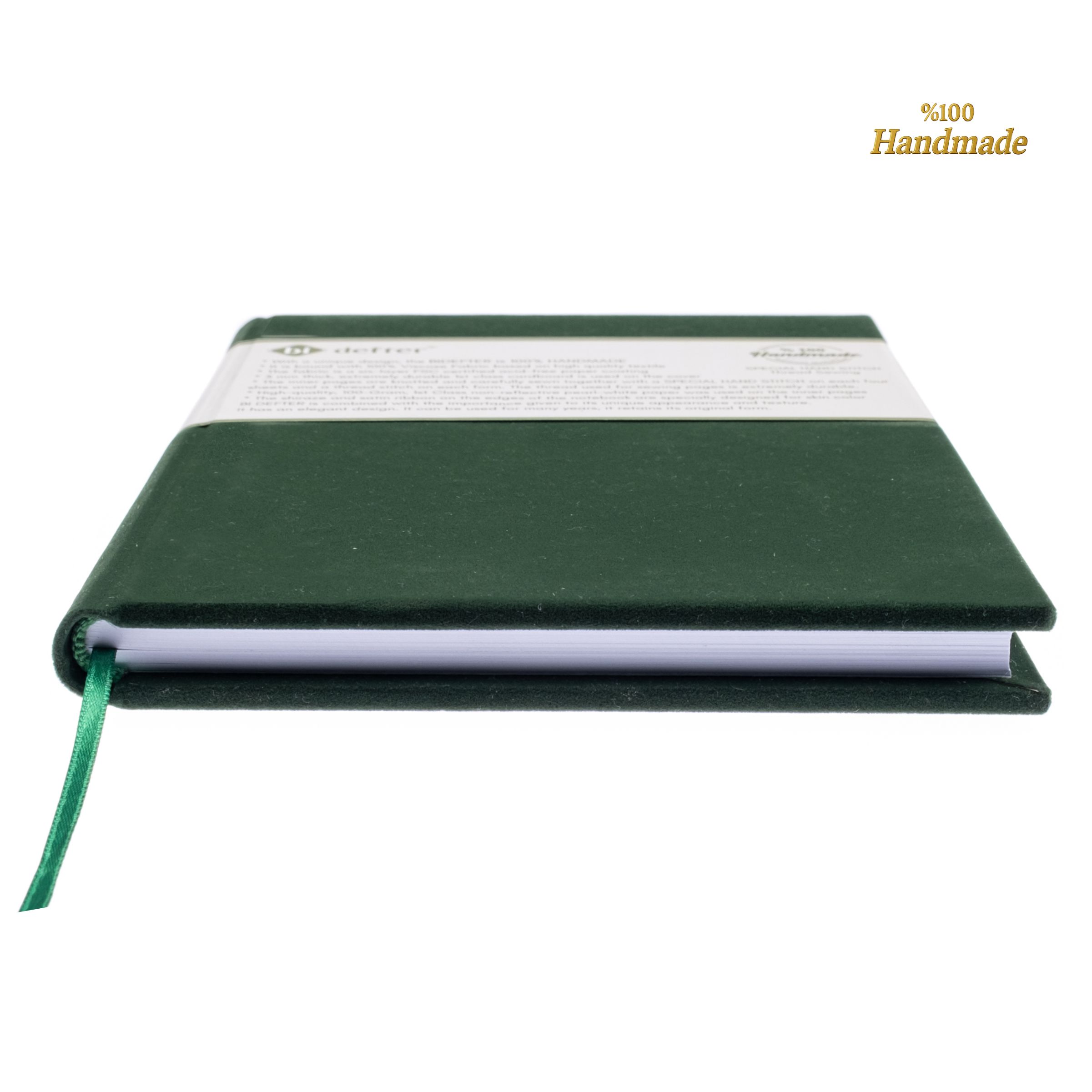 Gitar Müzik Nota Defteri Soll ve Tab Anahtarlı Nota Kağıdı – Viskon Kumaş Ciltli