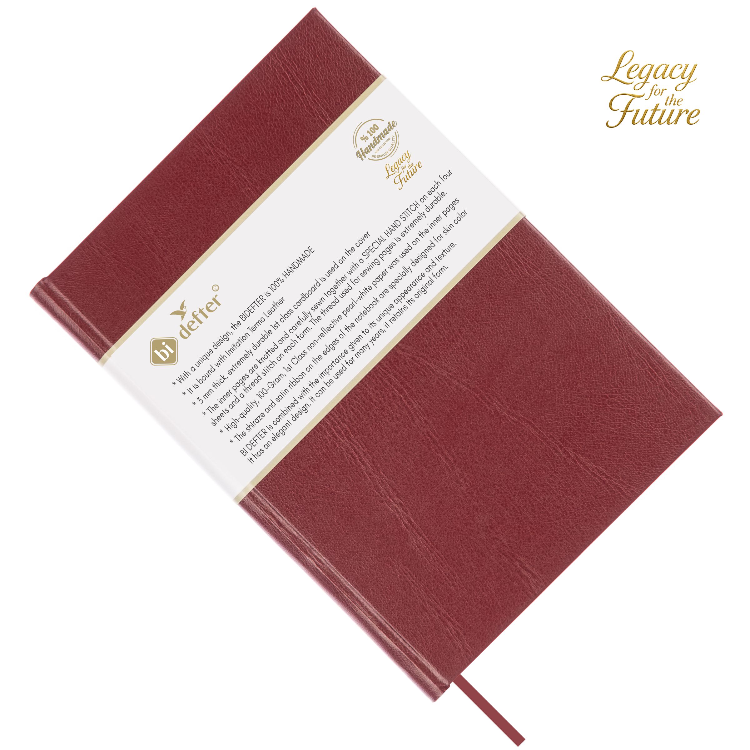 Gitar Müzik Nota Defteri Soll ve Tab Anahtarlı Nota Kağıdı – Termo Deri Ciltli